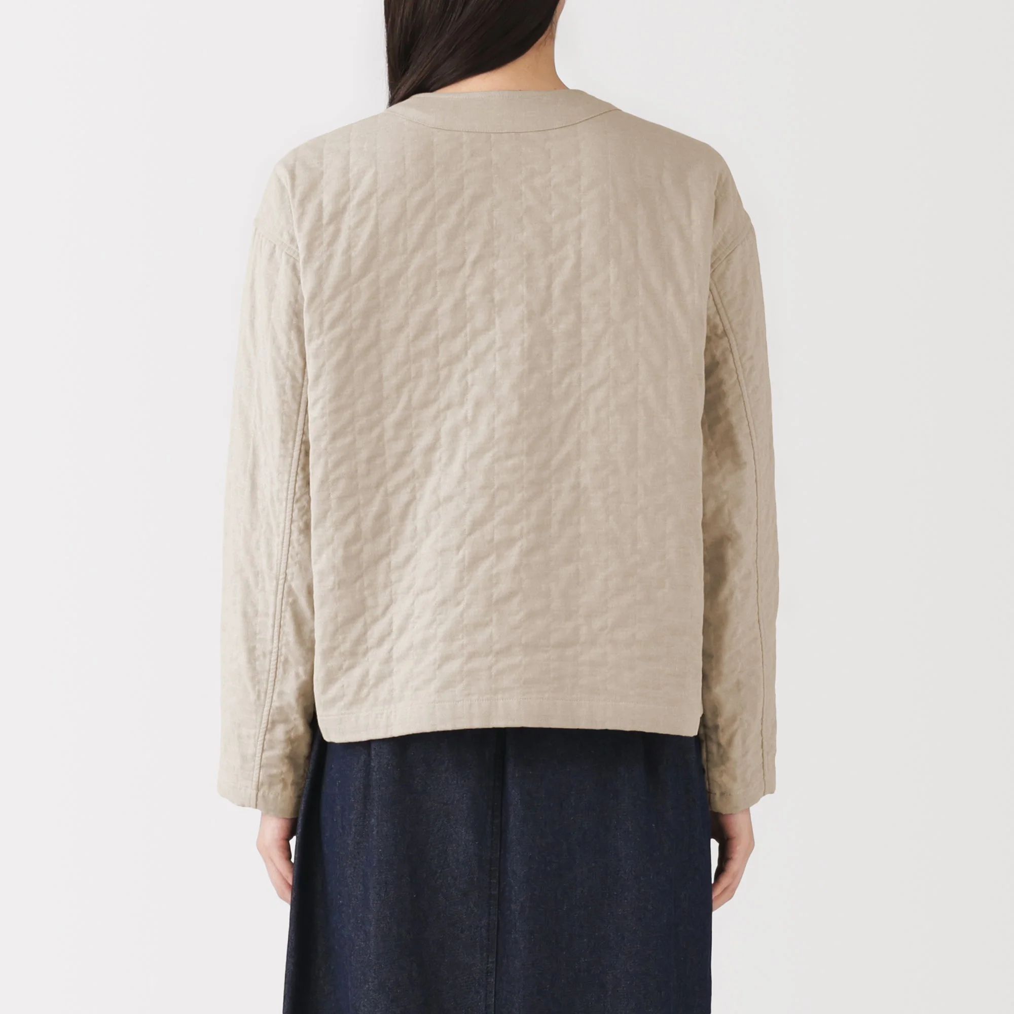 Kapok Blend Quilted Jacket - Image 6