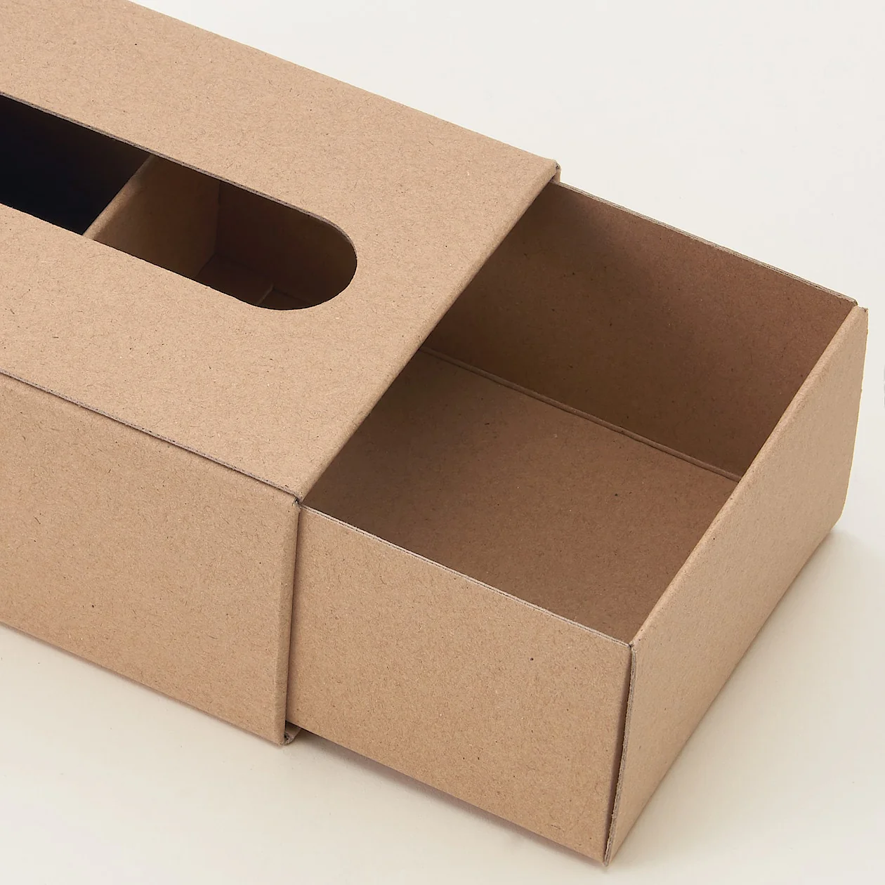 Kraft Table Top Tissue Box - Image 3