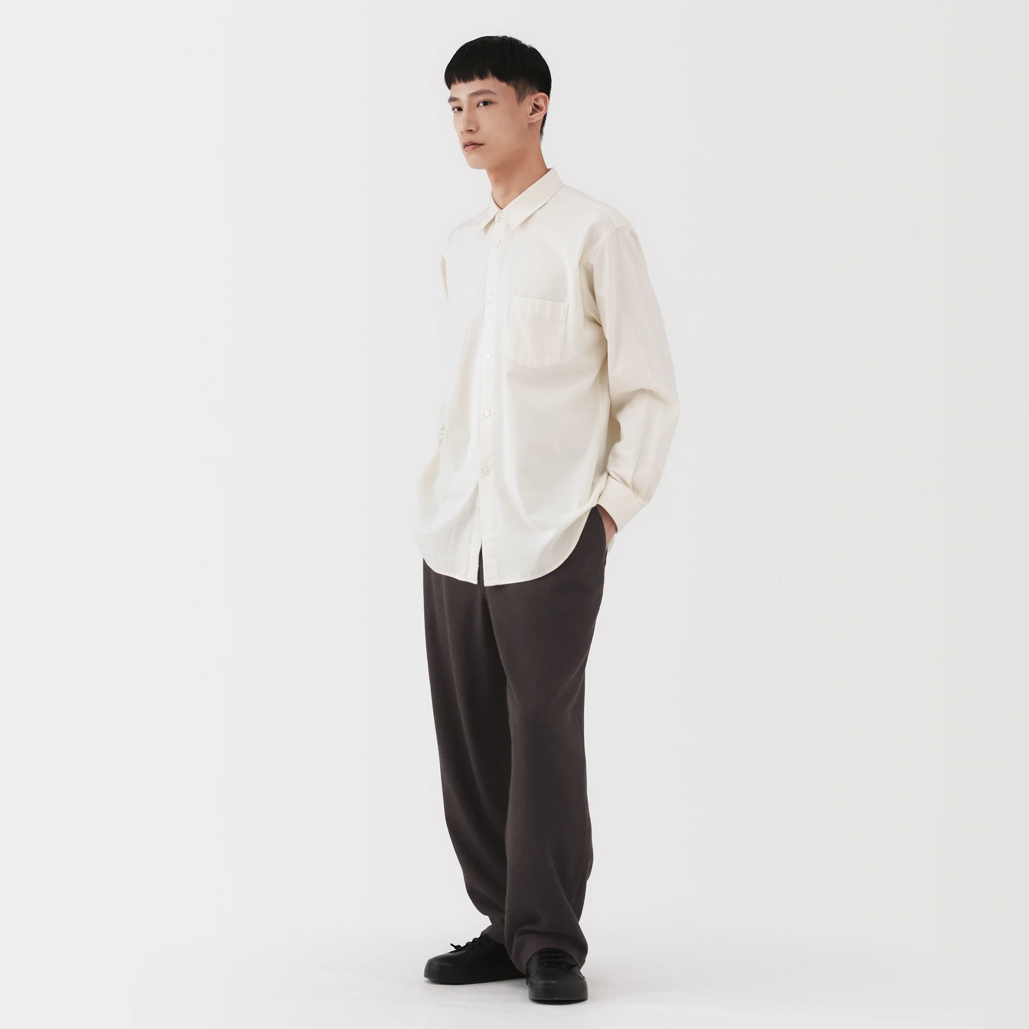 Labo Cashmere Mix Easy Pants - Image 21