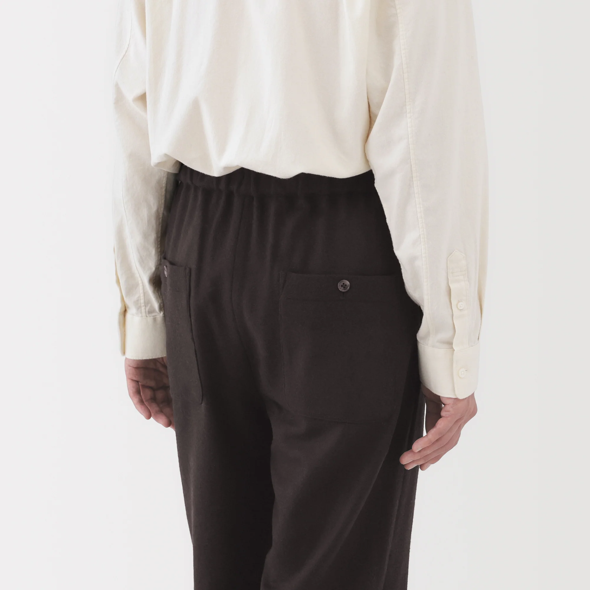 Labo Cashmere Mix Easy Pants - Image 8