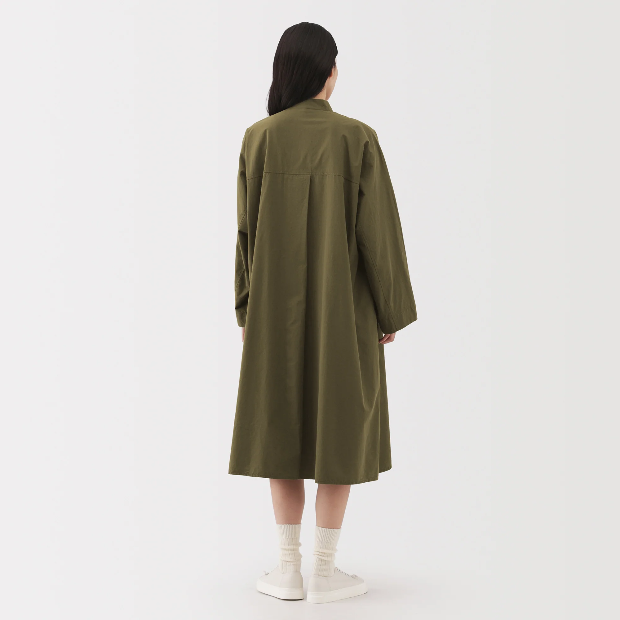 Labo Cotton Wool Shirt Dress - Image 7