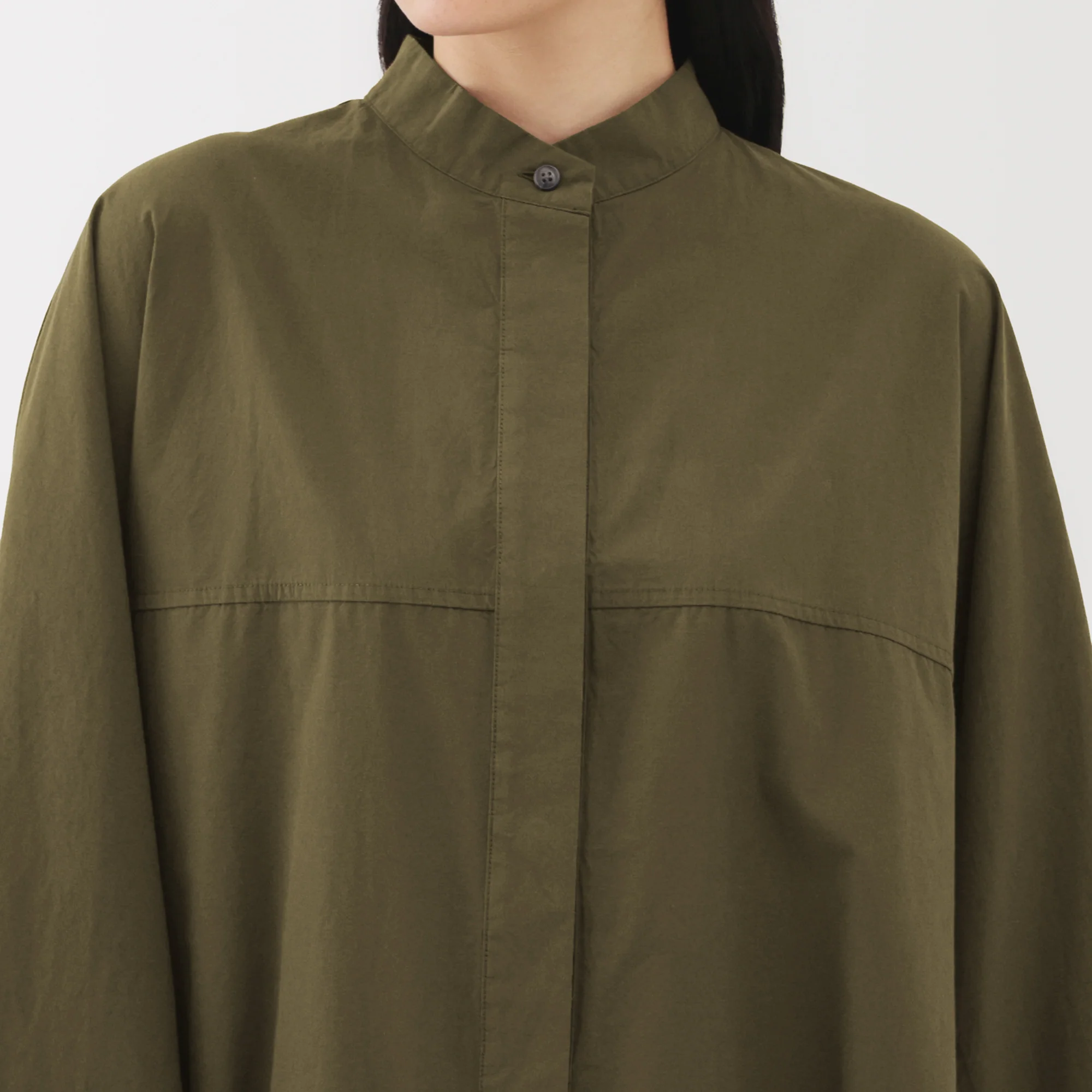 Labo Cotton Wool Shirt Dress - Image 8