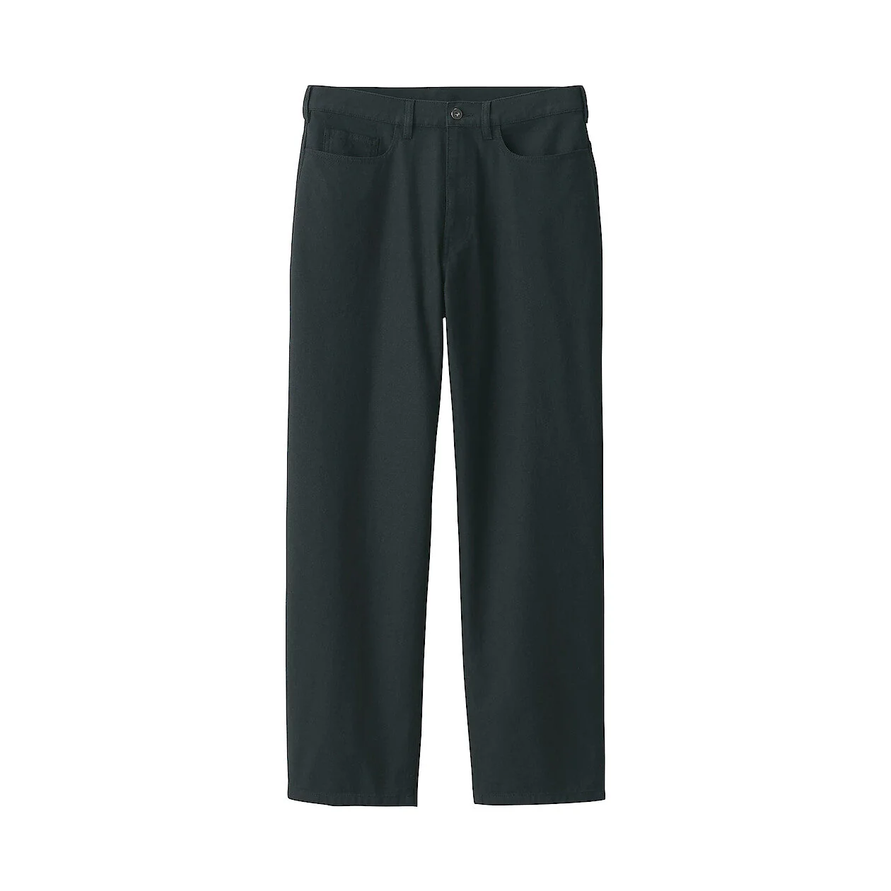 Labo Men's Washi Blend Twill 5-Pocket Wide Pants (L32") - Image 2