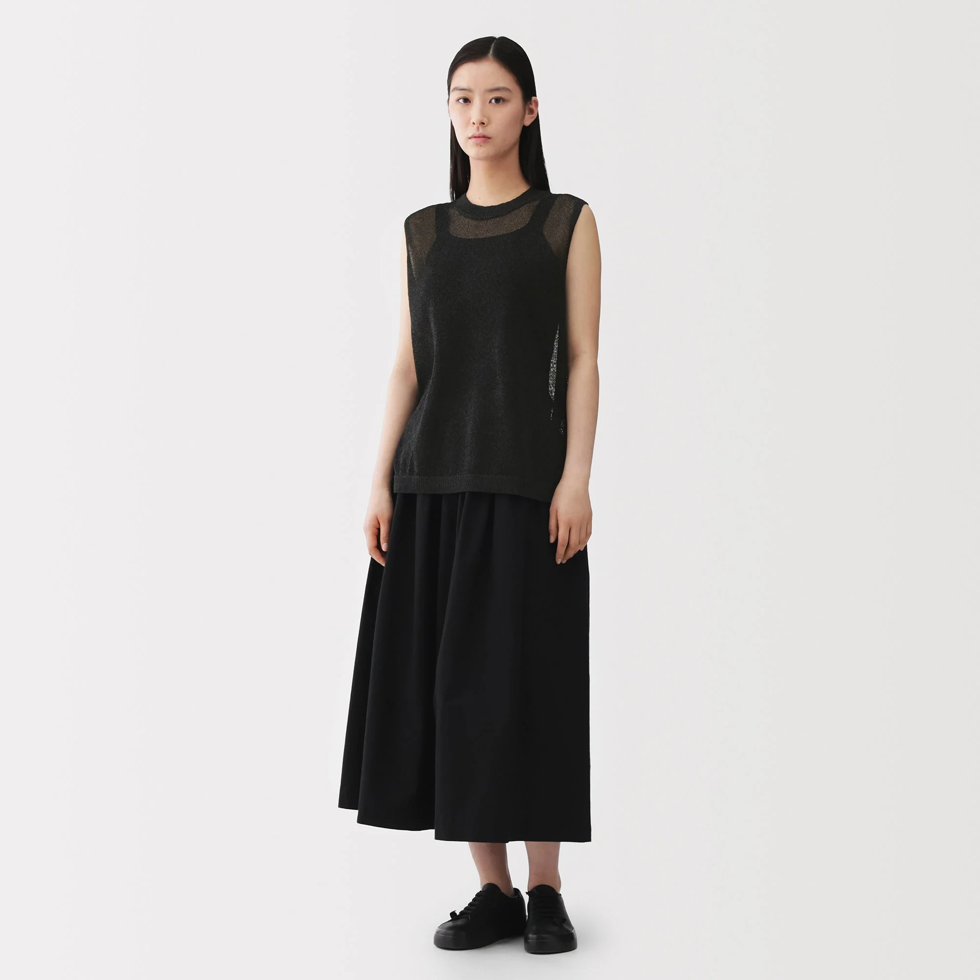 Labo Washi Blend Sleeveless Sweater - Image 13
