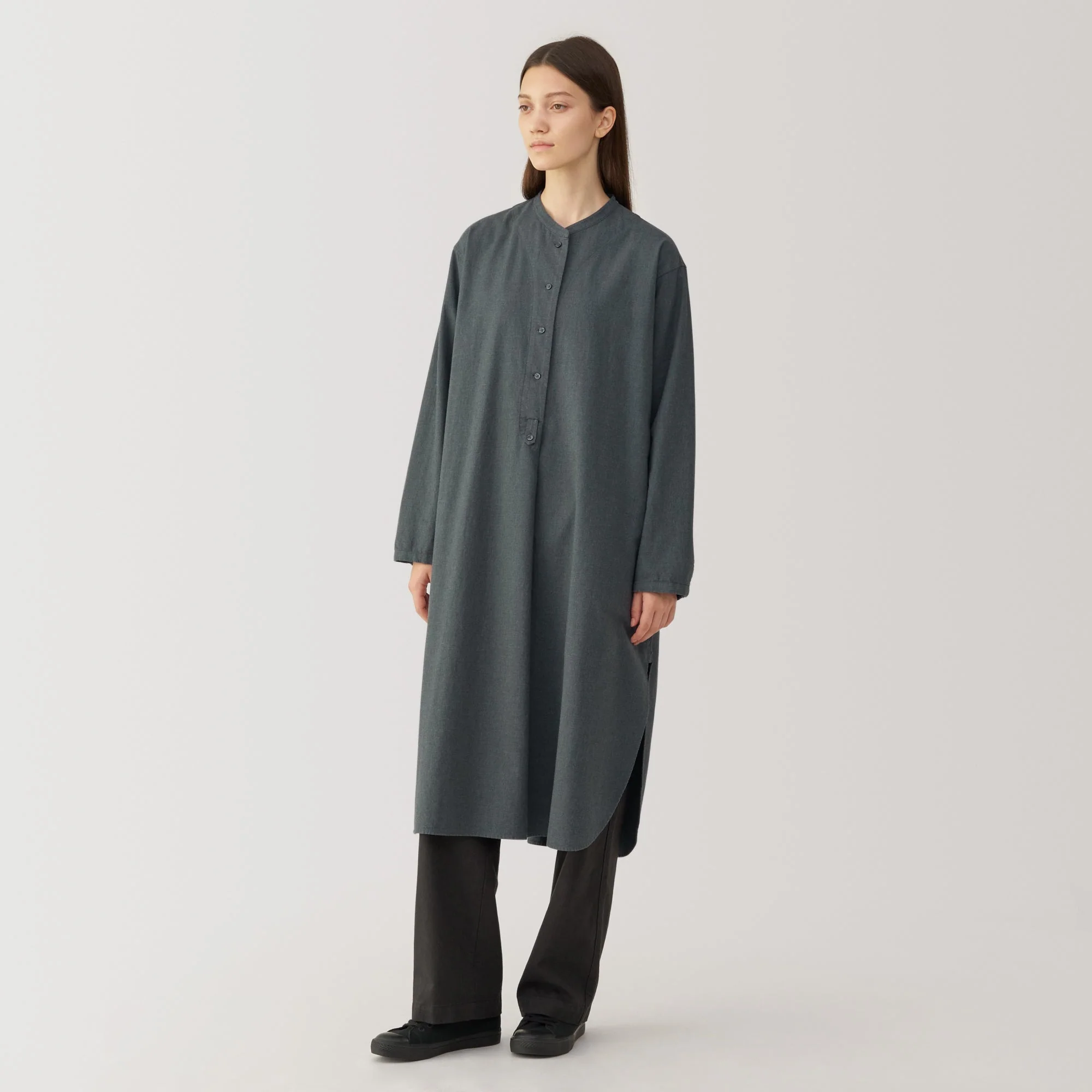Labo Women's Brushed Cotton Twill Shirt Dress - Image 14