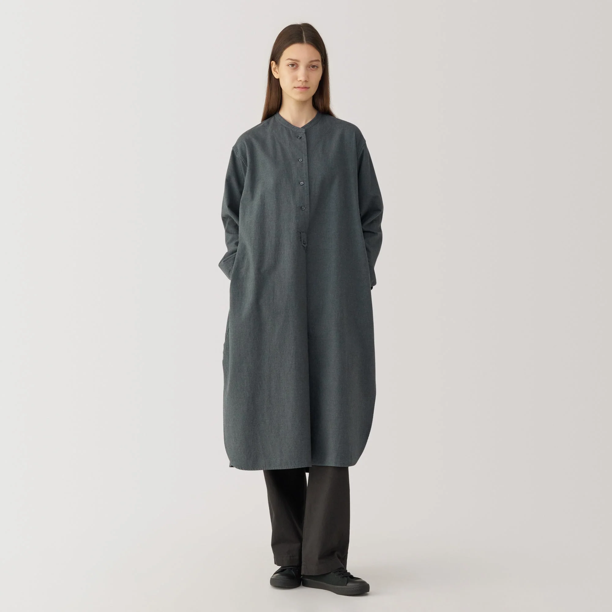 Labo Women's Brushed Cotton Twill Shirt Dress - Image 15