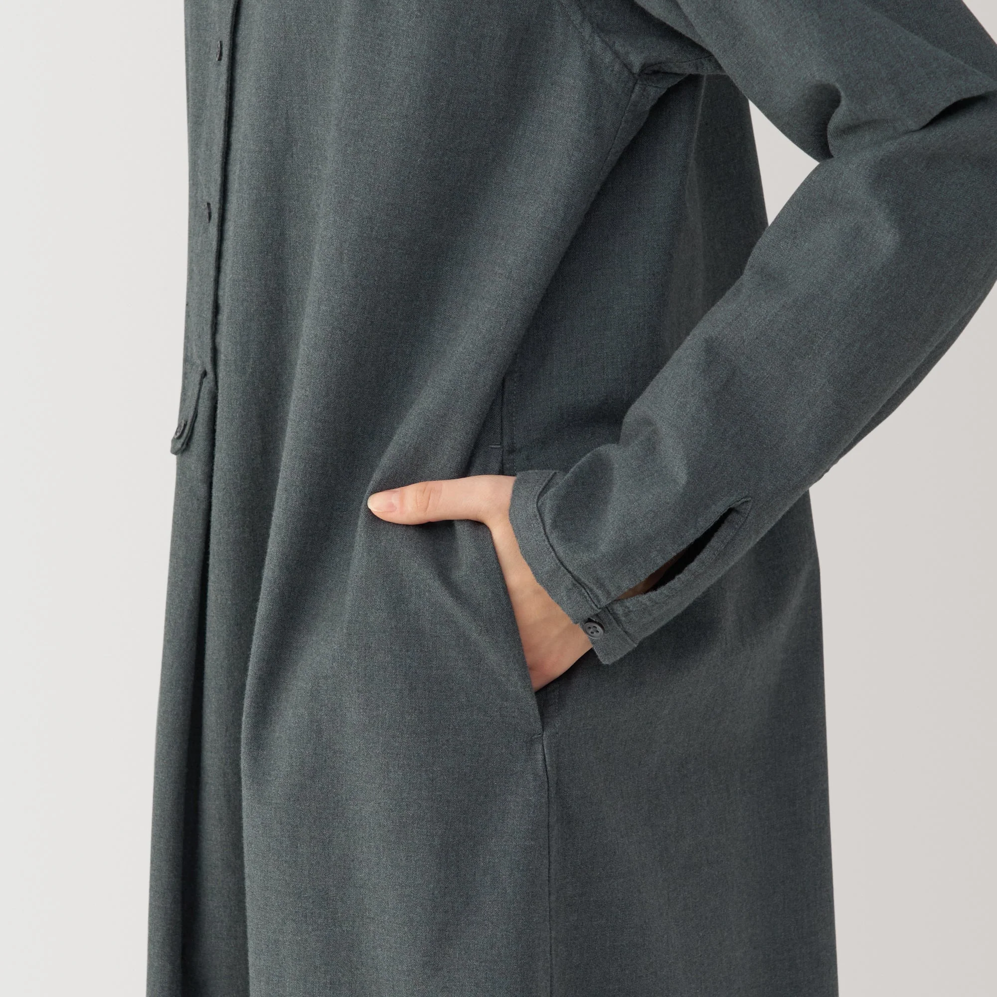 Labo Women's Brushed Cotton Twill Shirt Dress - Image 19