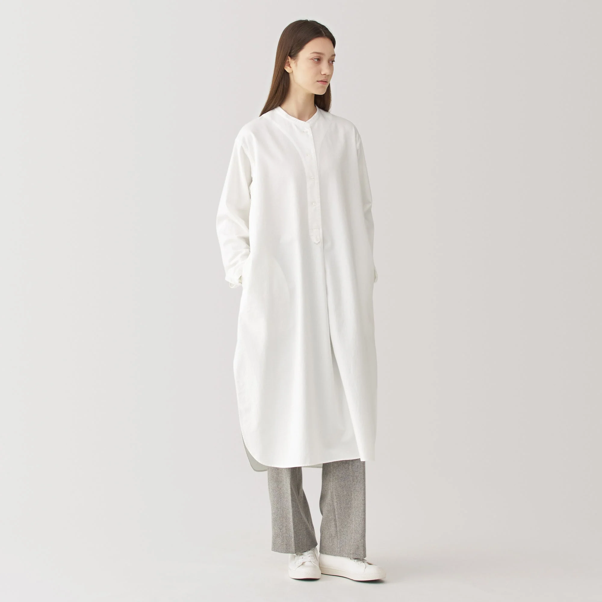 Labo Women's Brushed Cotton Twill Shirt Dress - Image 4
