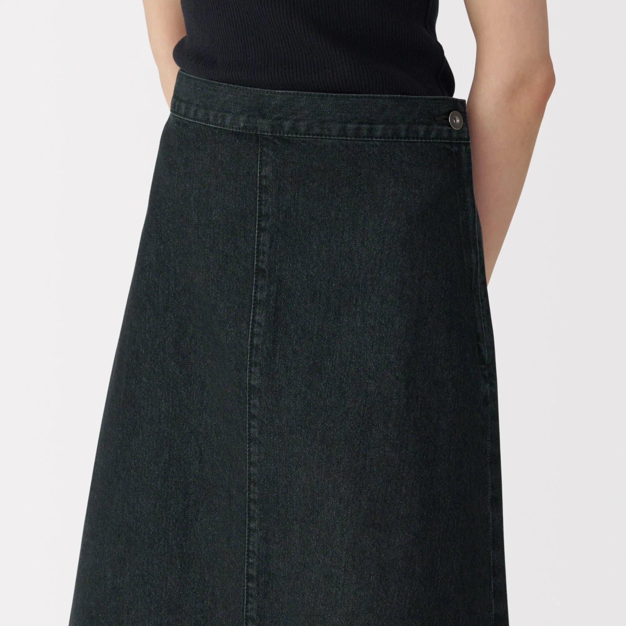 Labo Women's Washi Blend Denim Skirt - Image 7