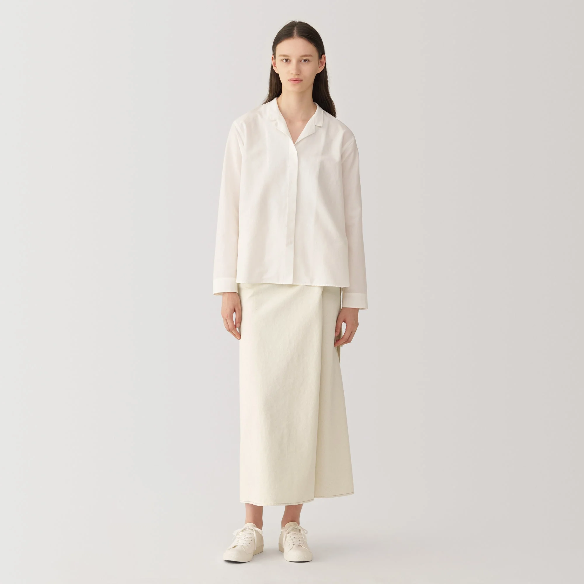 Labo Women's Washi Blend Wrap-Around Skirt - Image 3