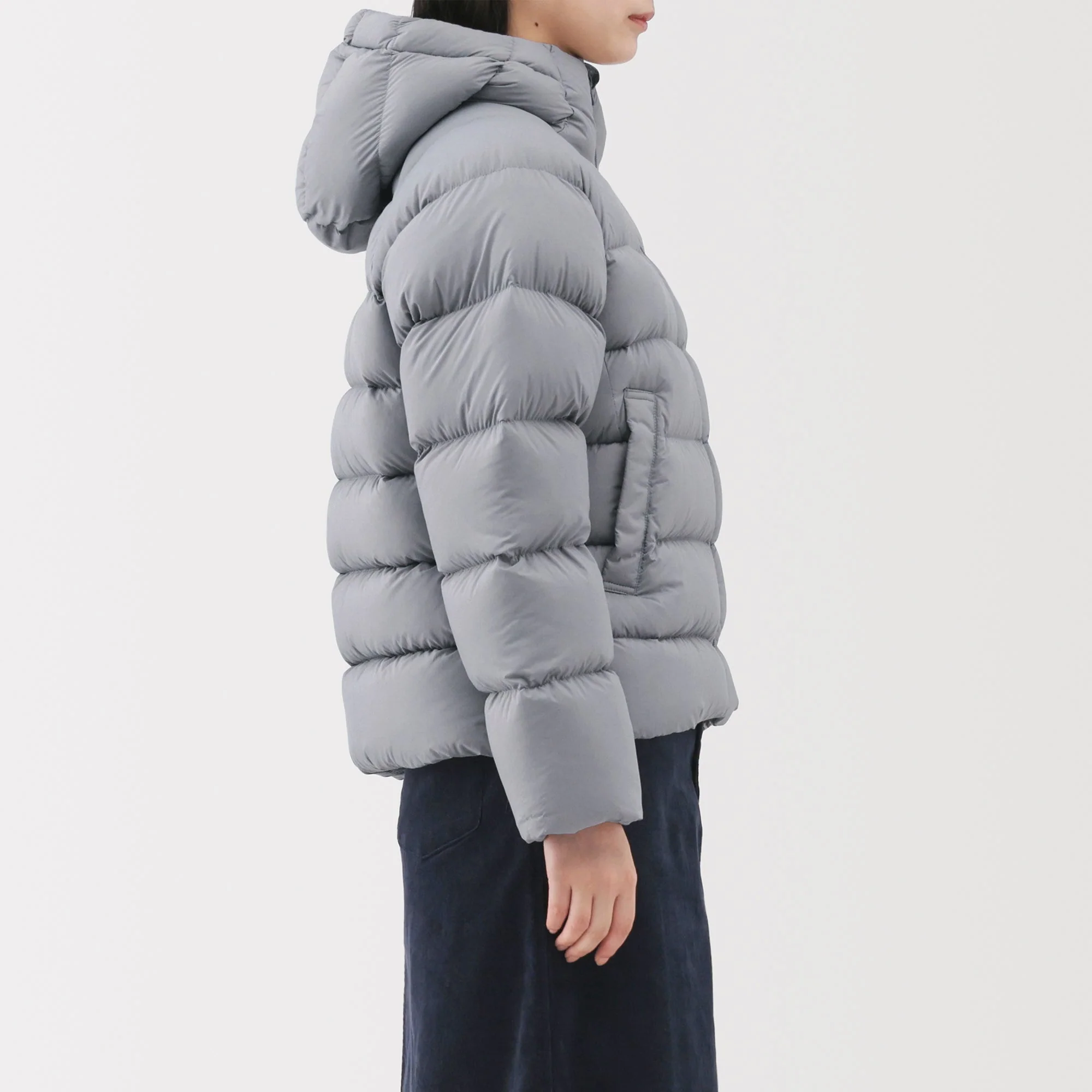 Lightweight Down Hooded Jacket - Image 25