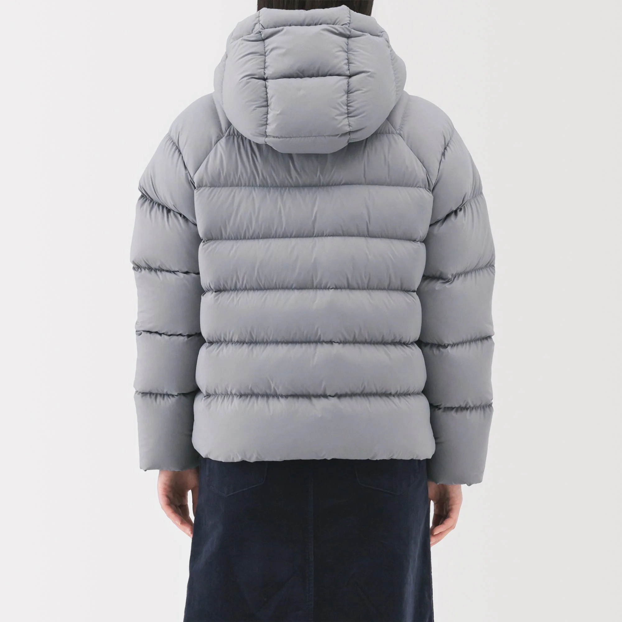 Lightweight Down Hooded Jacket - Image 6