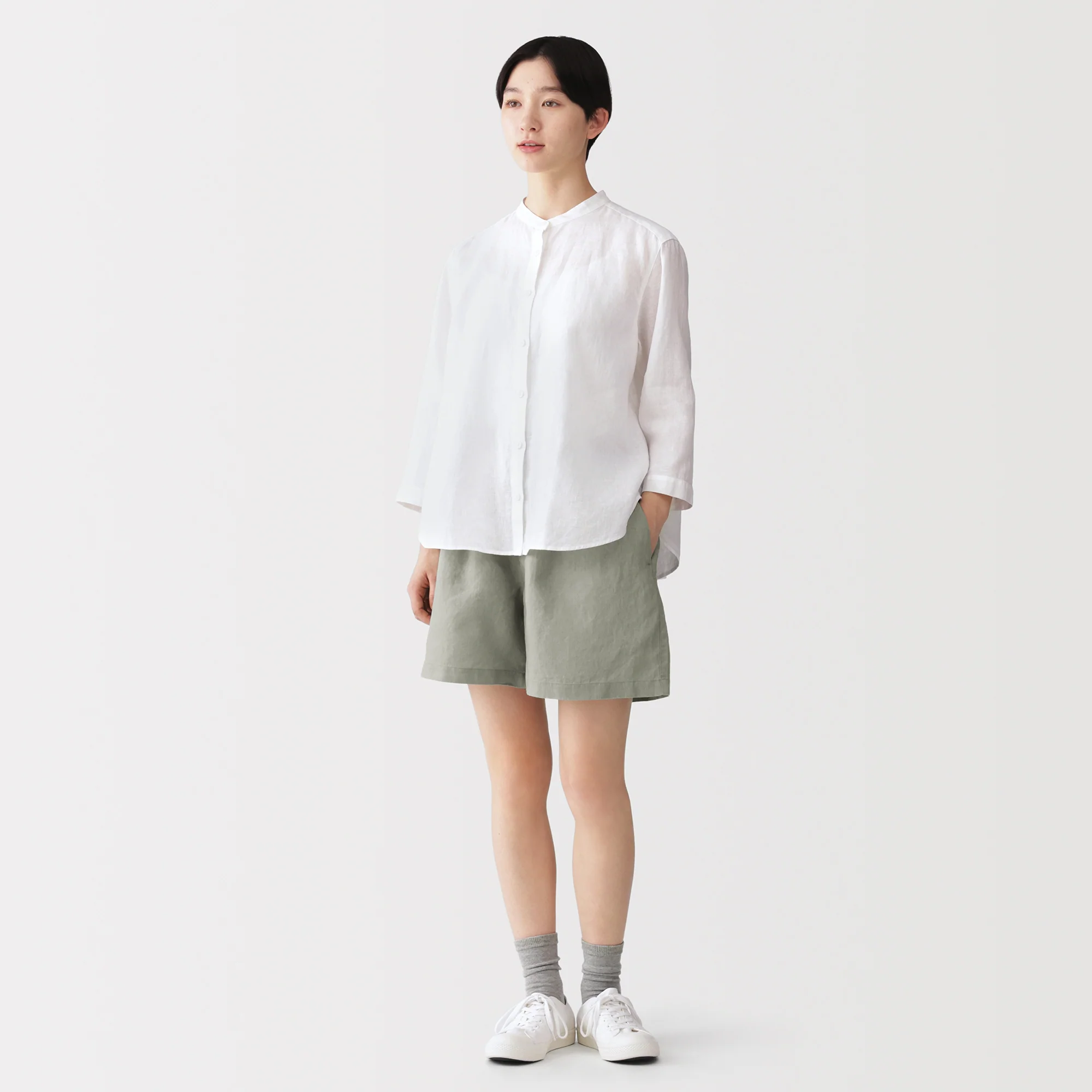 Linen Shorts - Image 29