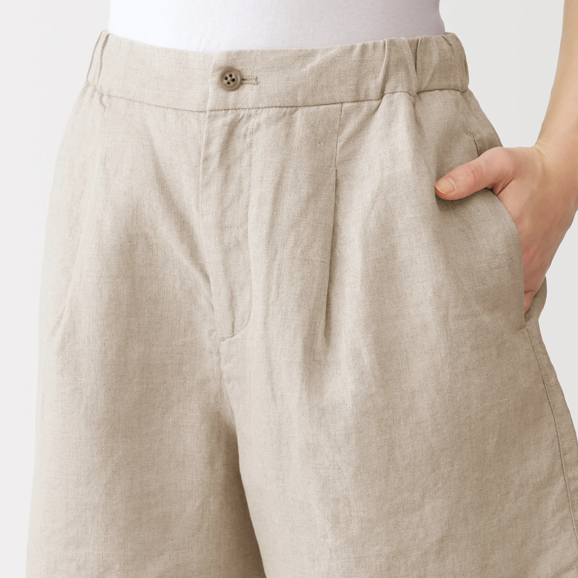 Linen Shorts - Image 34