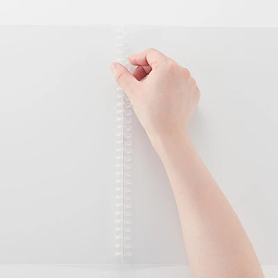 Polypropylene Cover for Loose Leaf Paper A4 30 Holes - Image 3
