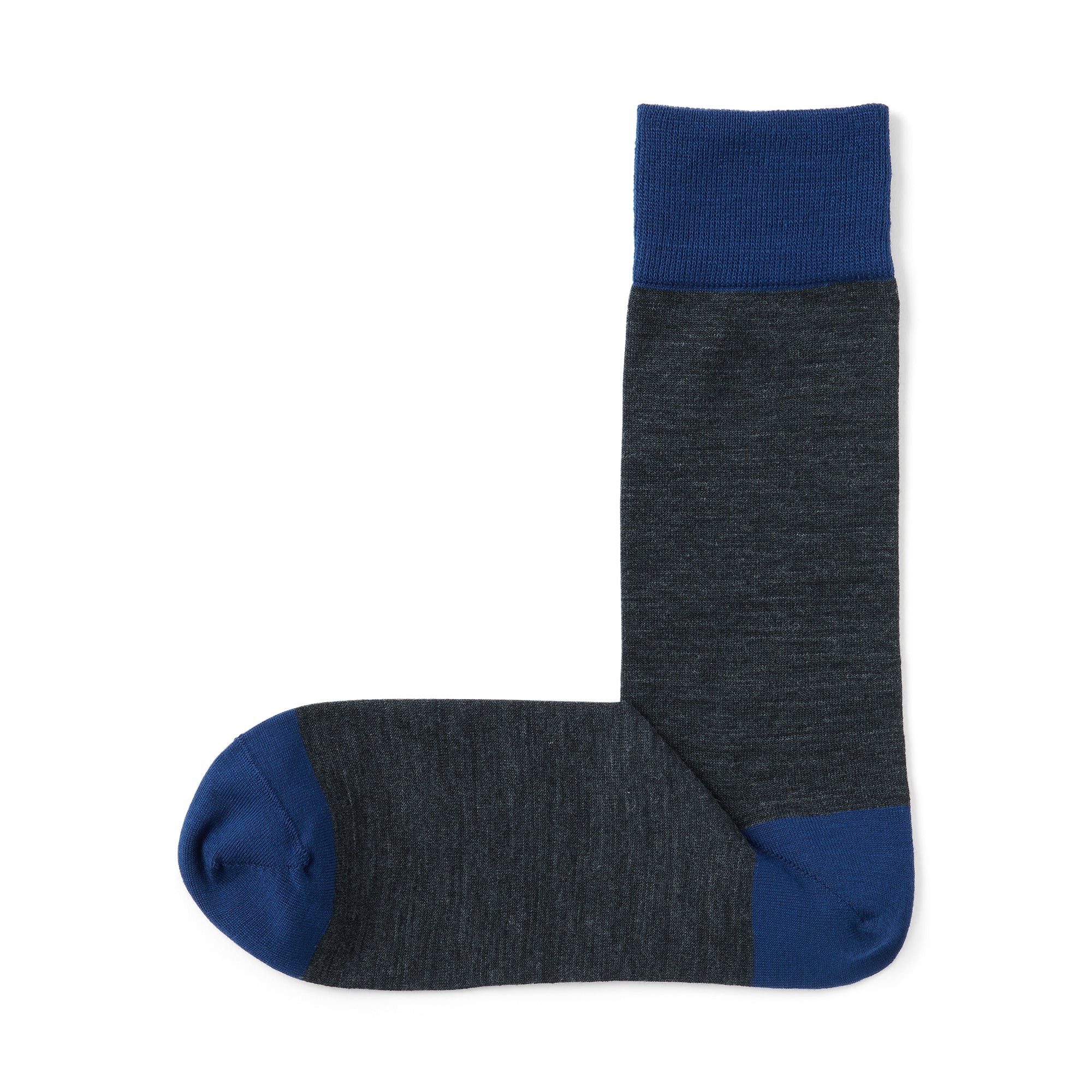 Right Angle Lustrous Wool Mix Thin Socks - Image 3