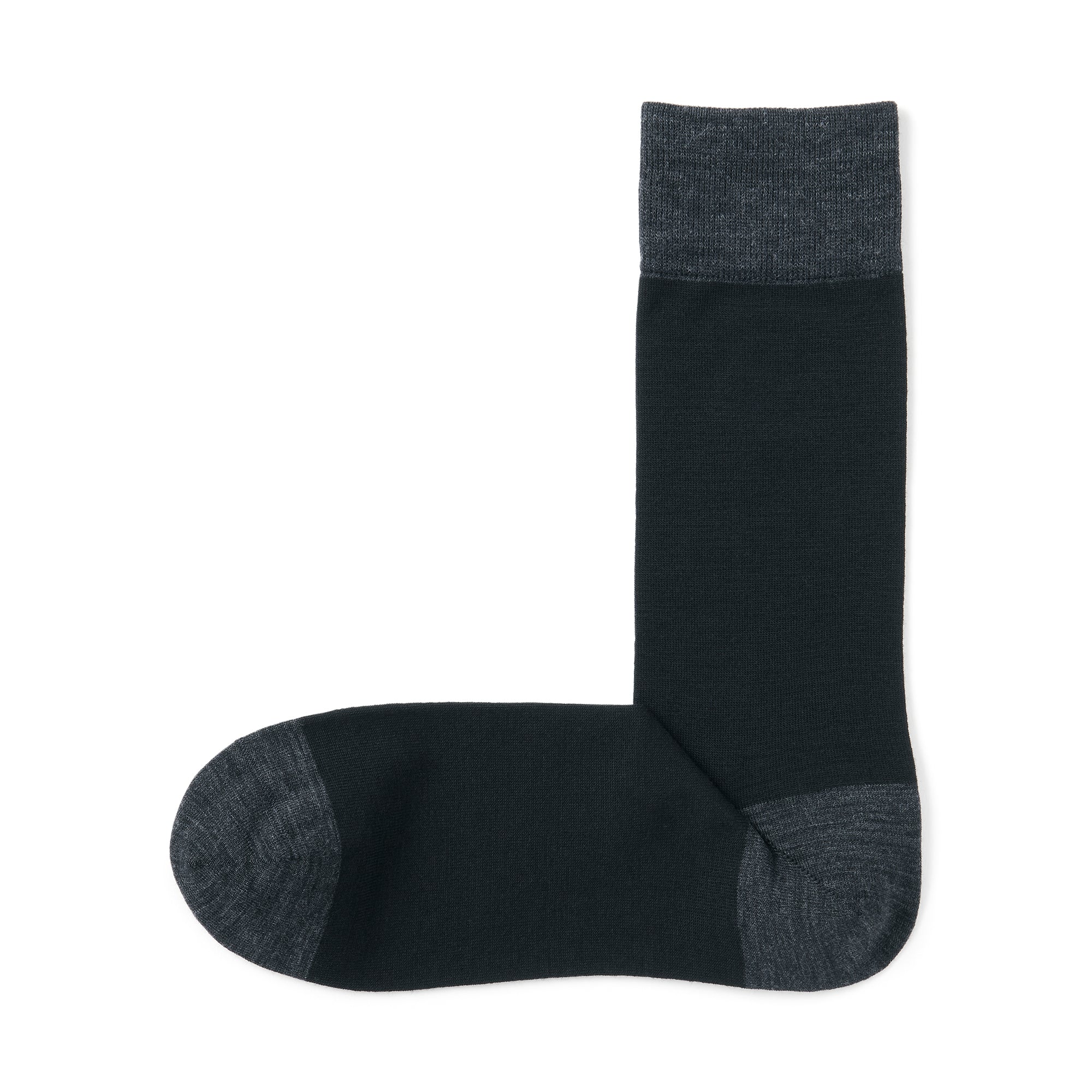 Right Angle Lustrous Wool Mix Thin Socks - Image 5