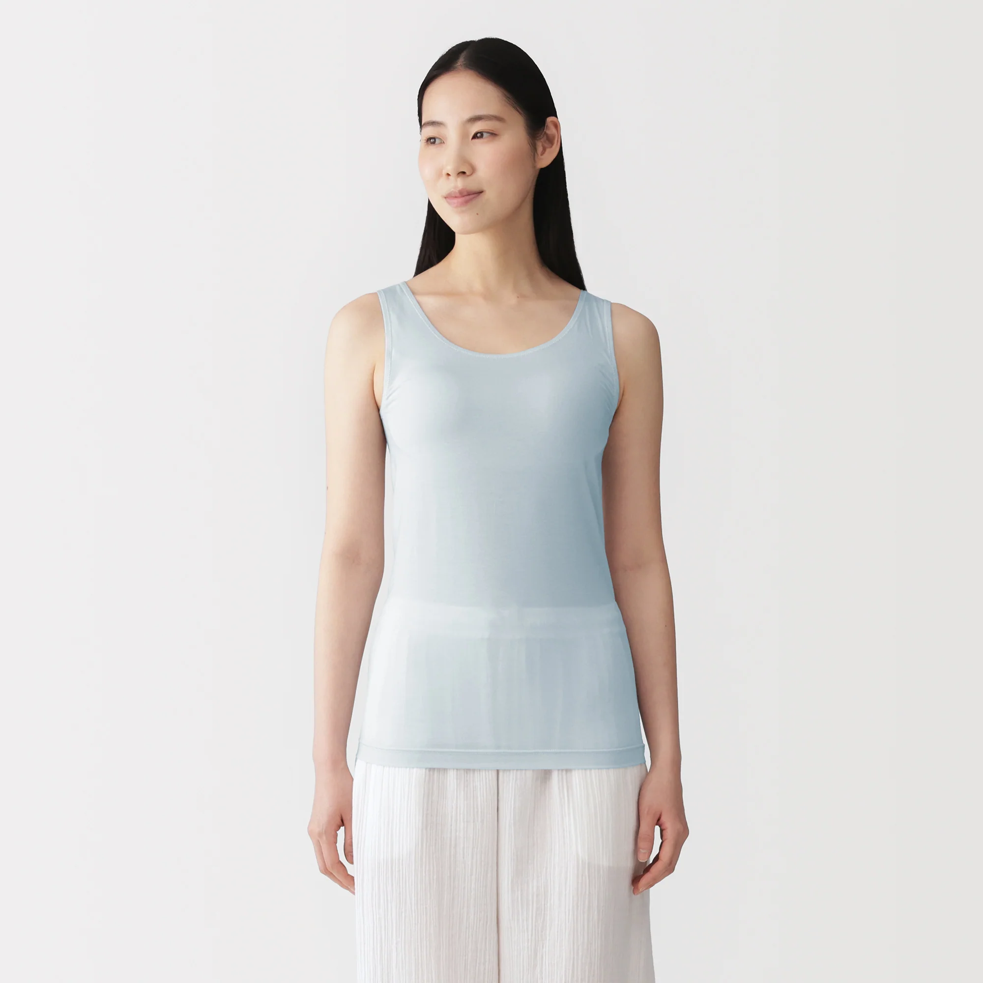 Lyocell Blend Bra Tank Top - Image 30