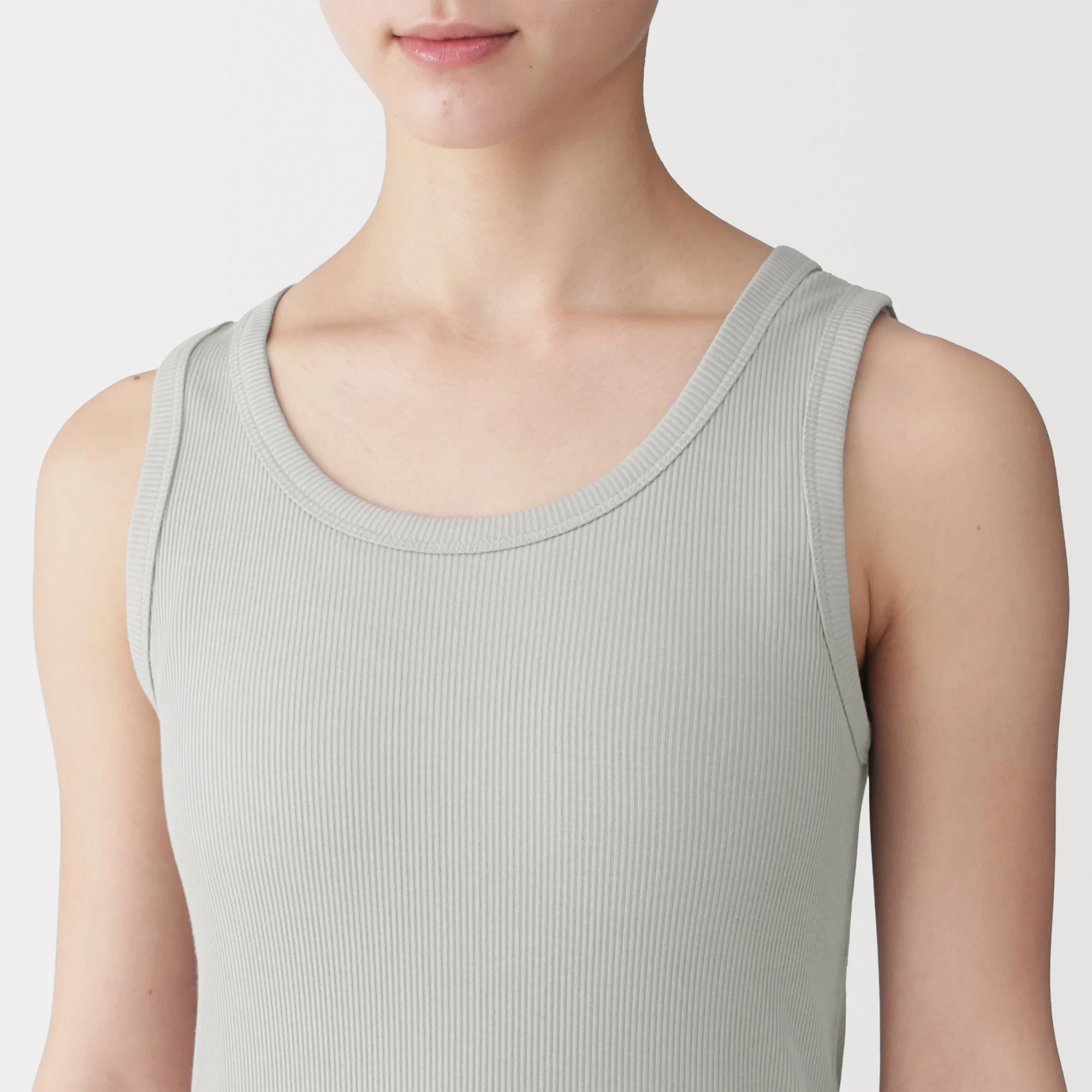 Lyocell Blend Rib Tank Top - Image 23
