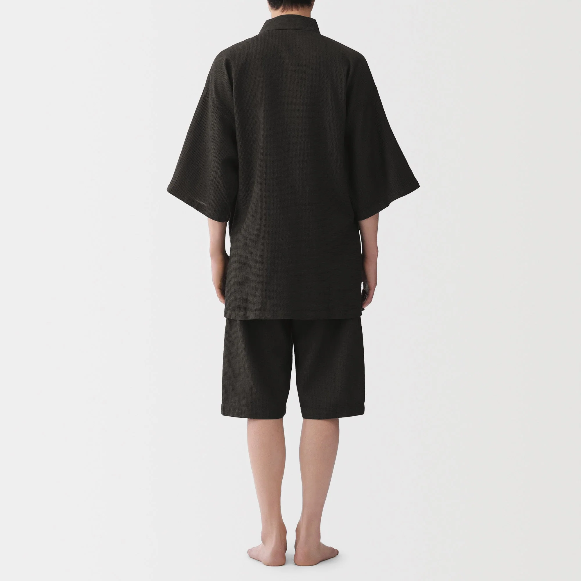 Lyocell Blend Waffle Jinbei - Image 16