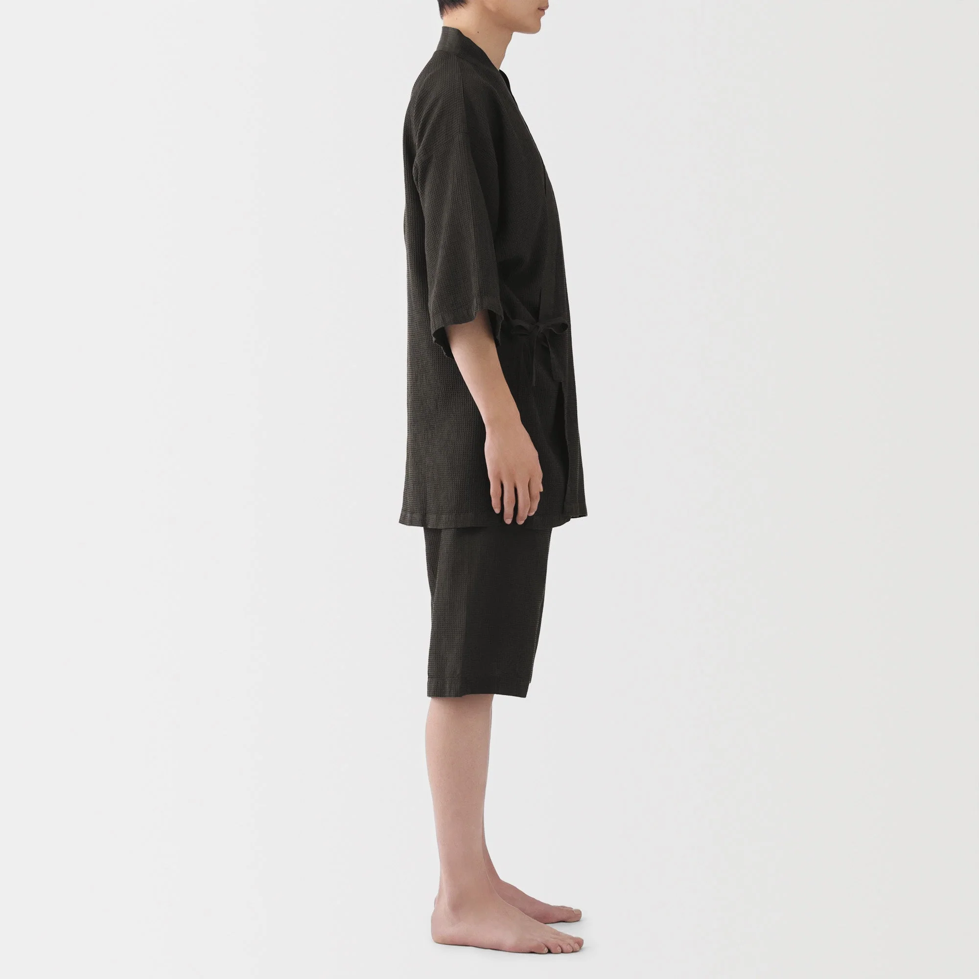 Lyocell Blend Waffle Jinbei - Image 26