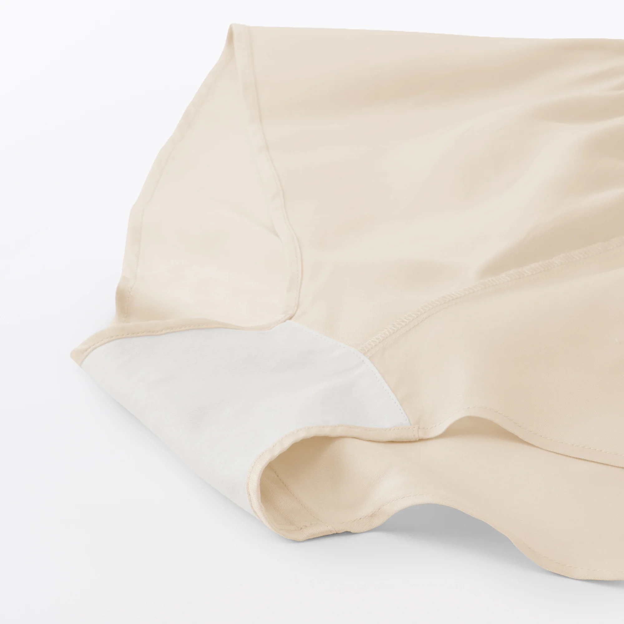 Lyocell Satin Flared Shorts - Image 10
