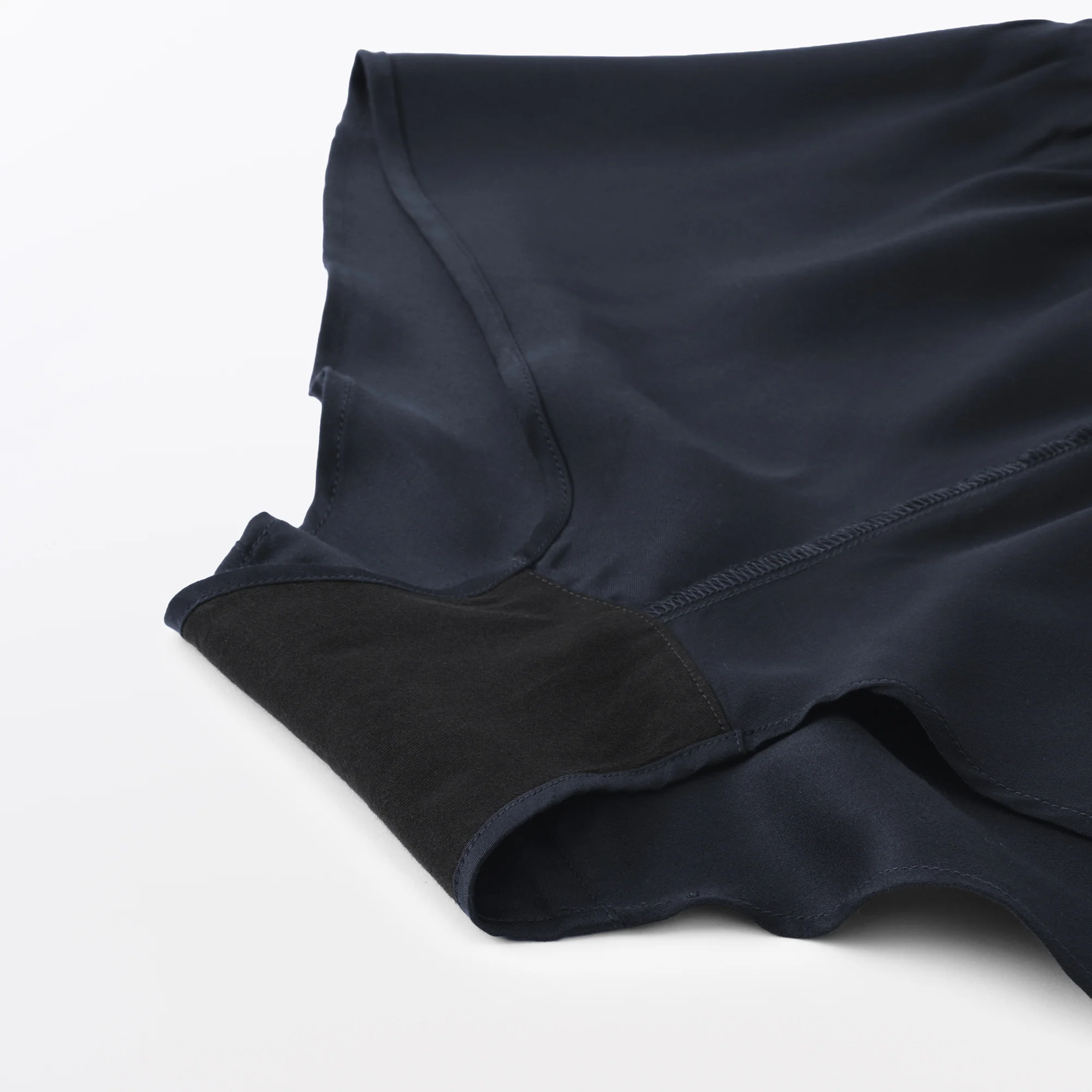 Lyocell Satin Flared Shorts - Image 5