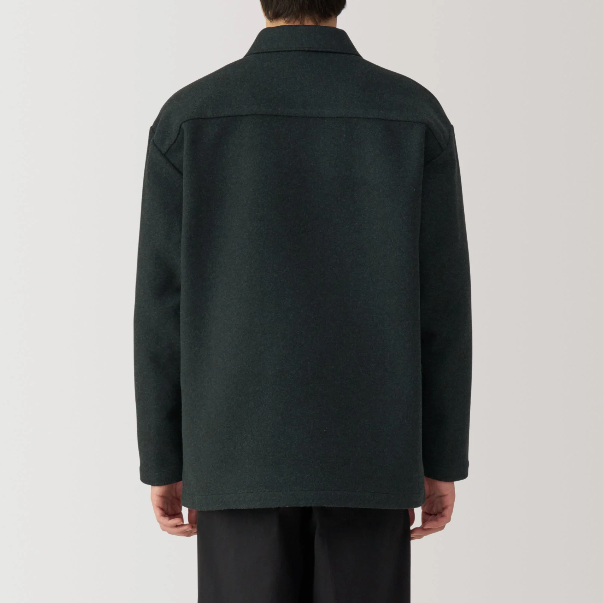 Men's Brushed Stretch Shirt Jacket - Image 6