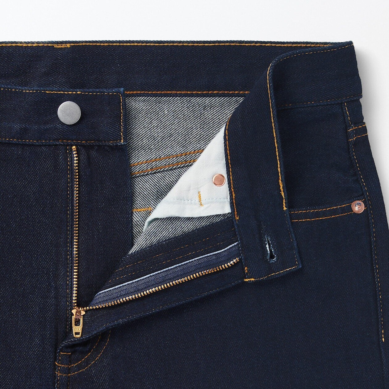 Men's Denim Regular Pants Dark Navy (L 30inch / 76cm) - Image 9