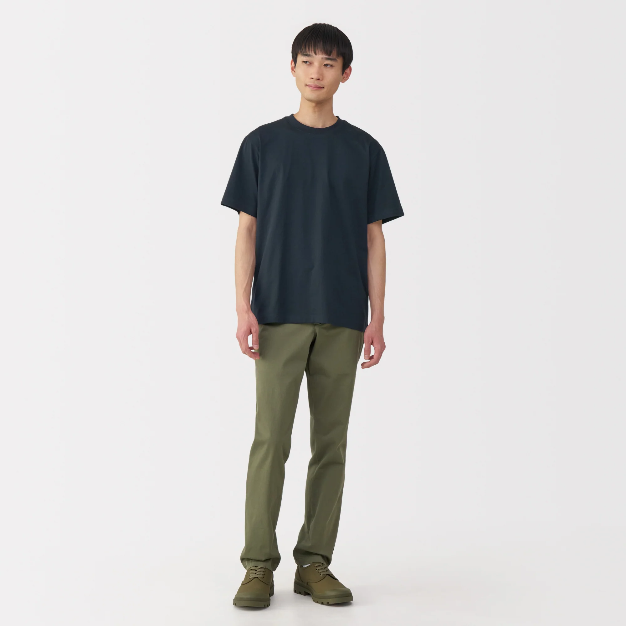 Men's Jersey Crew Neck Short Sleeve T-Shirt - Image 46