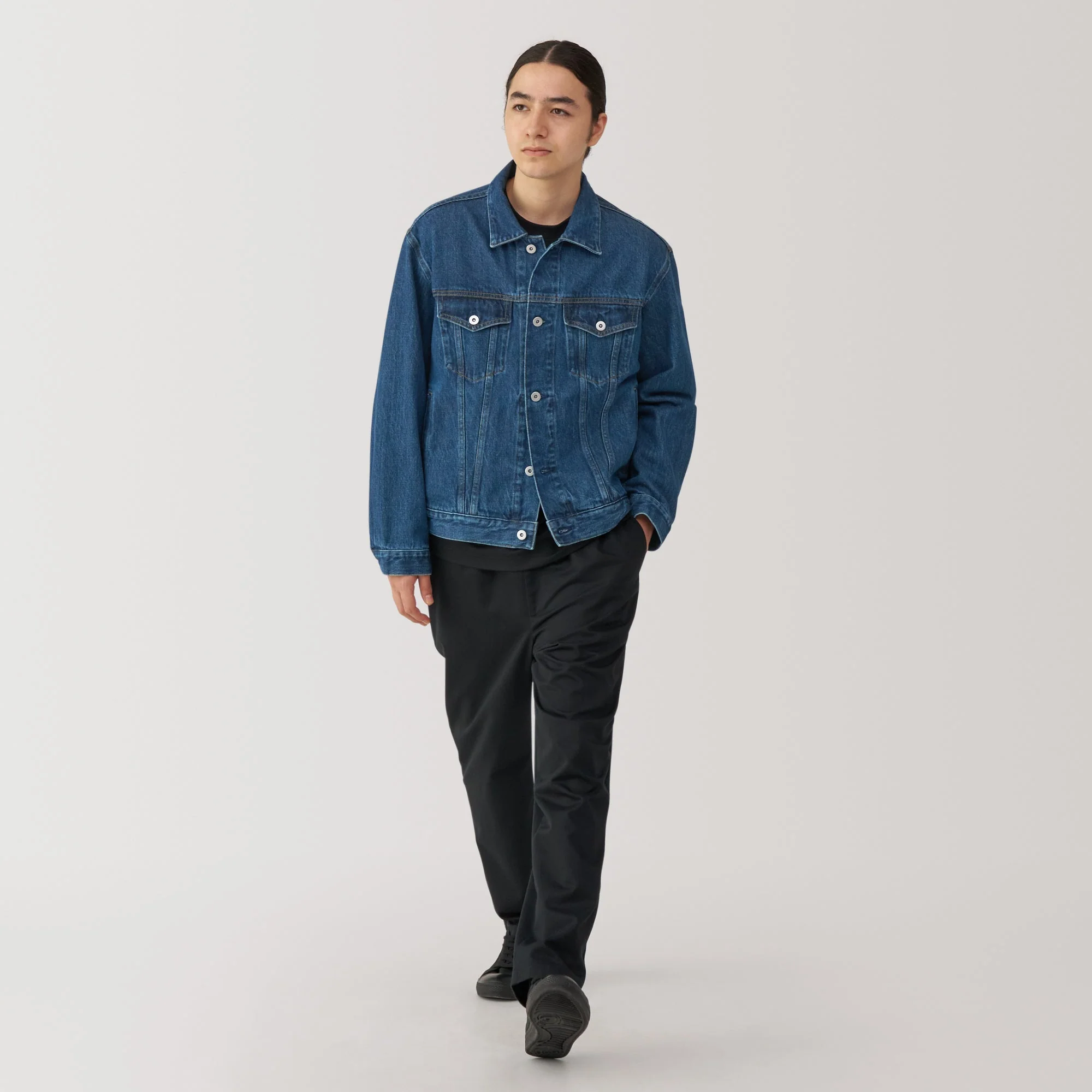 Men's Kapok Blend Denim Jacket - Image 13