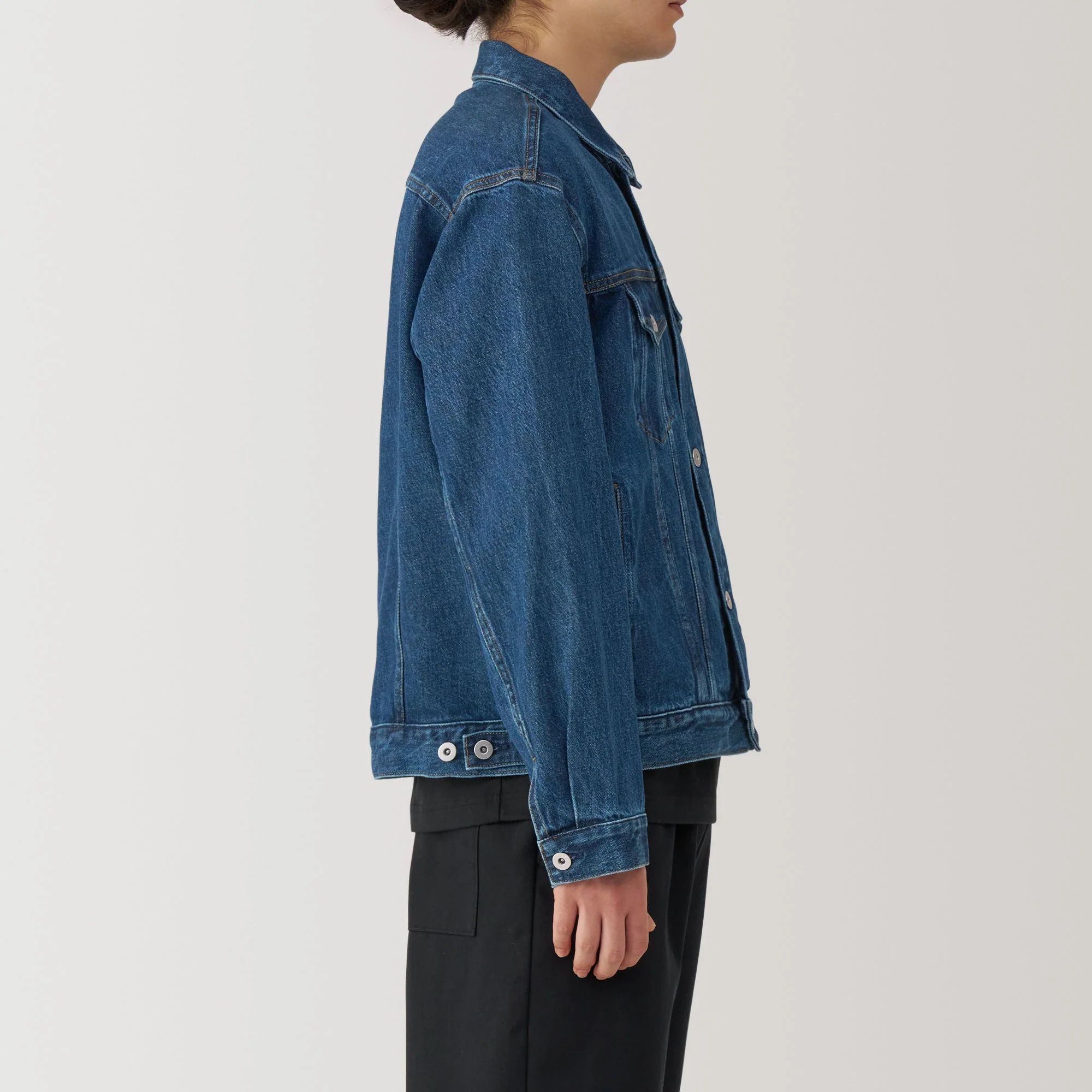 Men's Kapok Blend Denim Jacket - Image 14