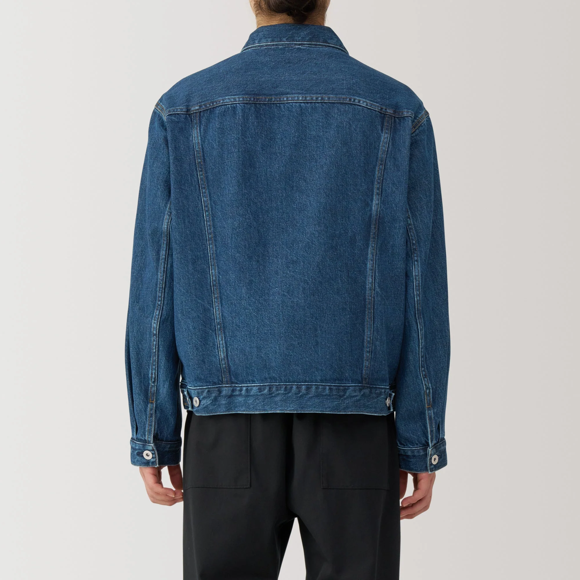 Men's Kapok Blend Denim Jacket - Image 15