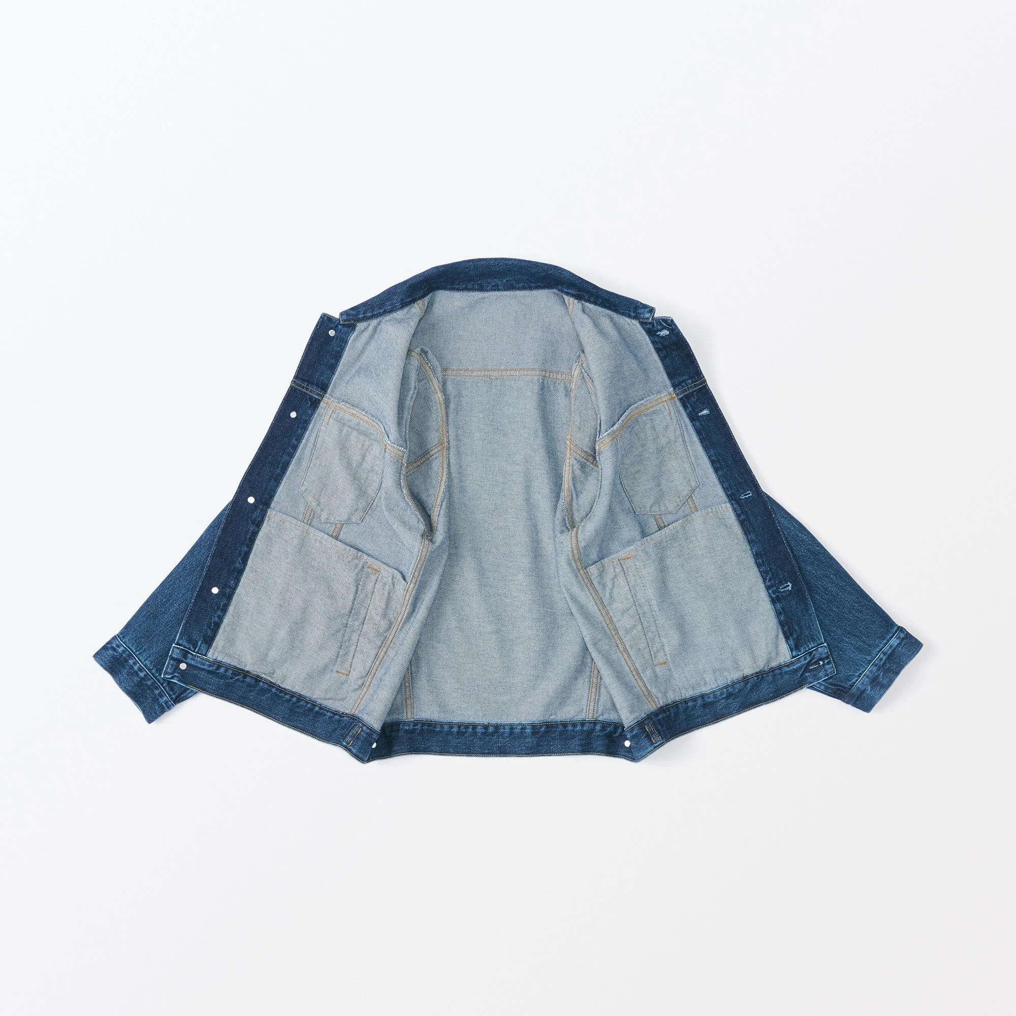 Men's Kapok Blend Denim Jacket - Image 18