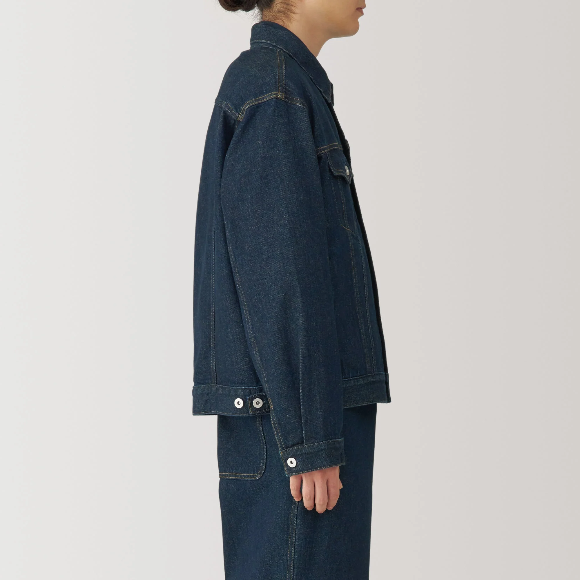 Men's Kapok Blend Denim Jacket - Image 5