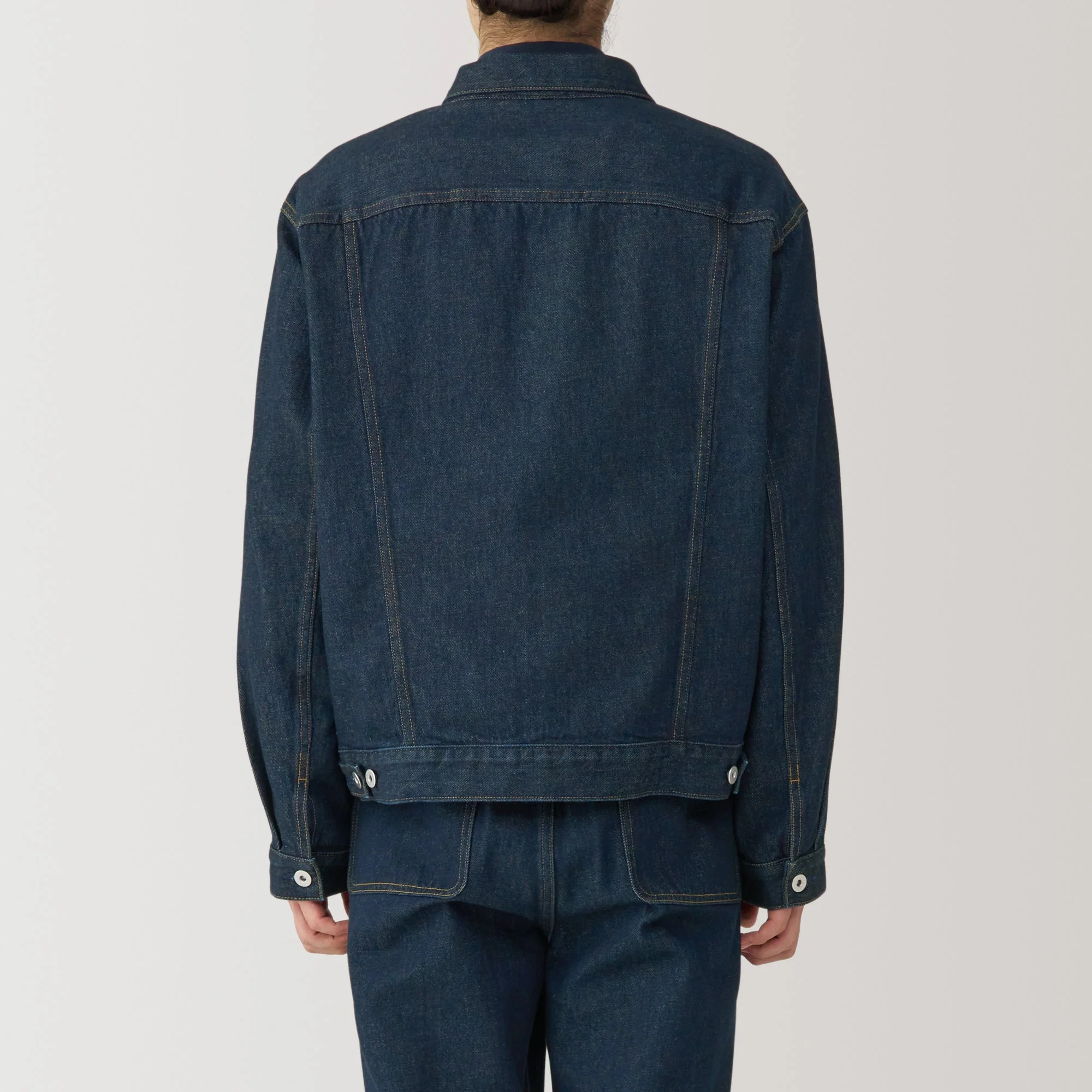 Men's Kapok Blend Denim Jacket - Image 6