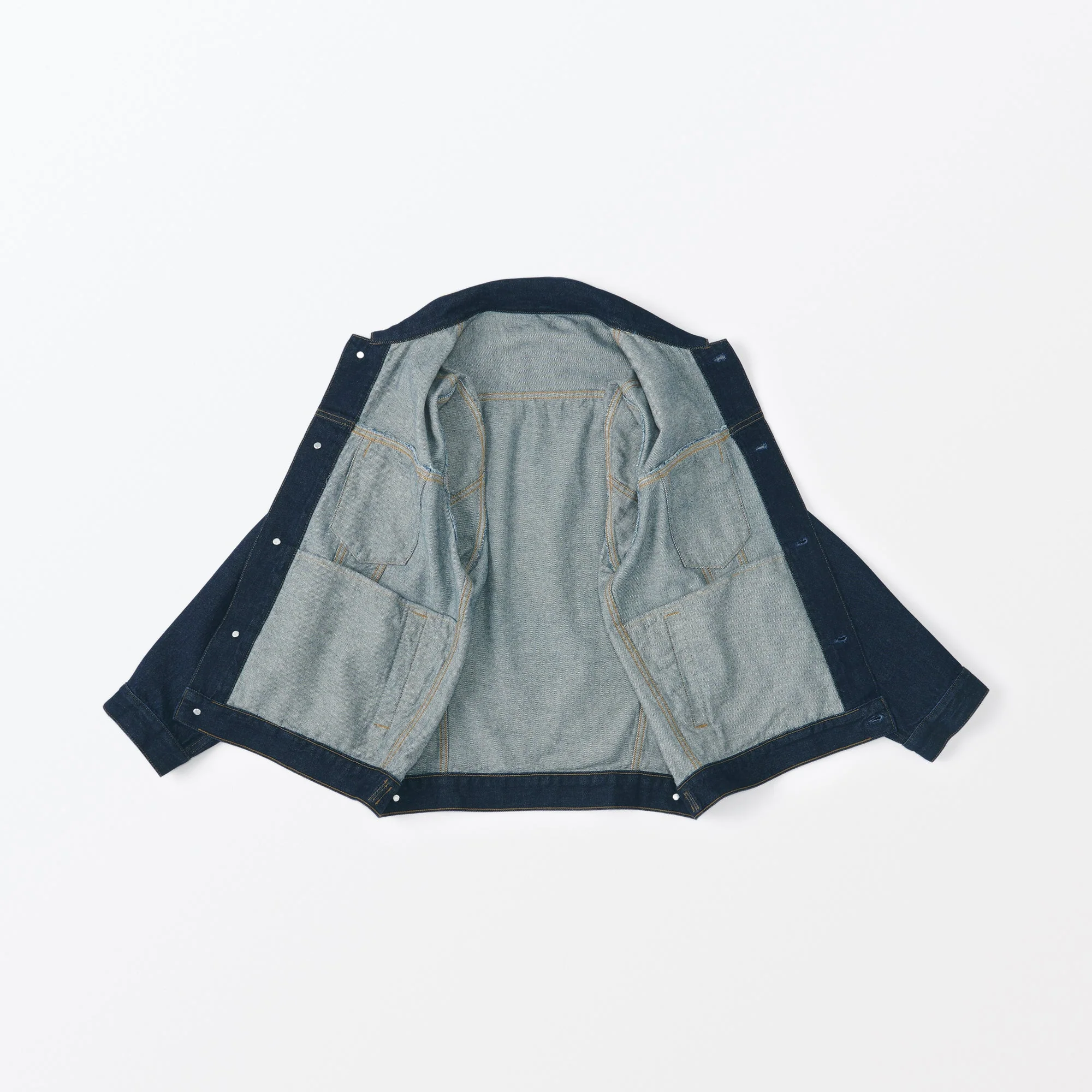 Men's Kapok Blend Denim Jacket - Image 9