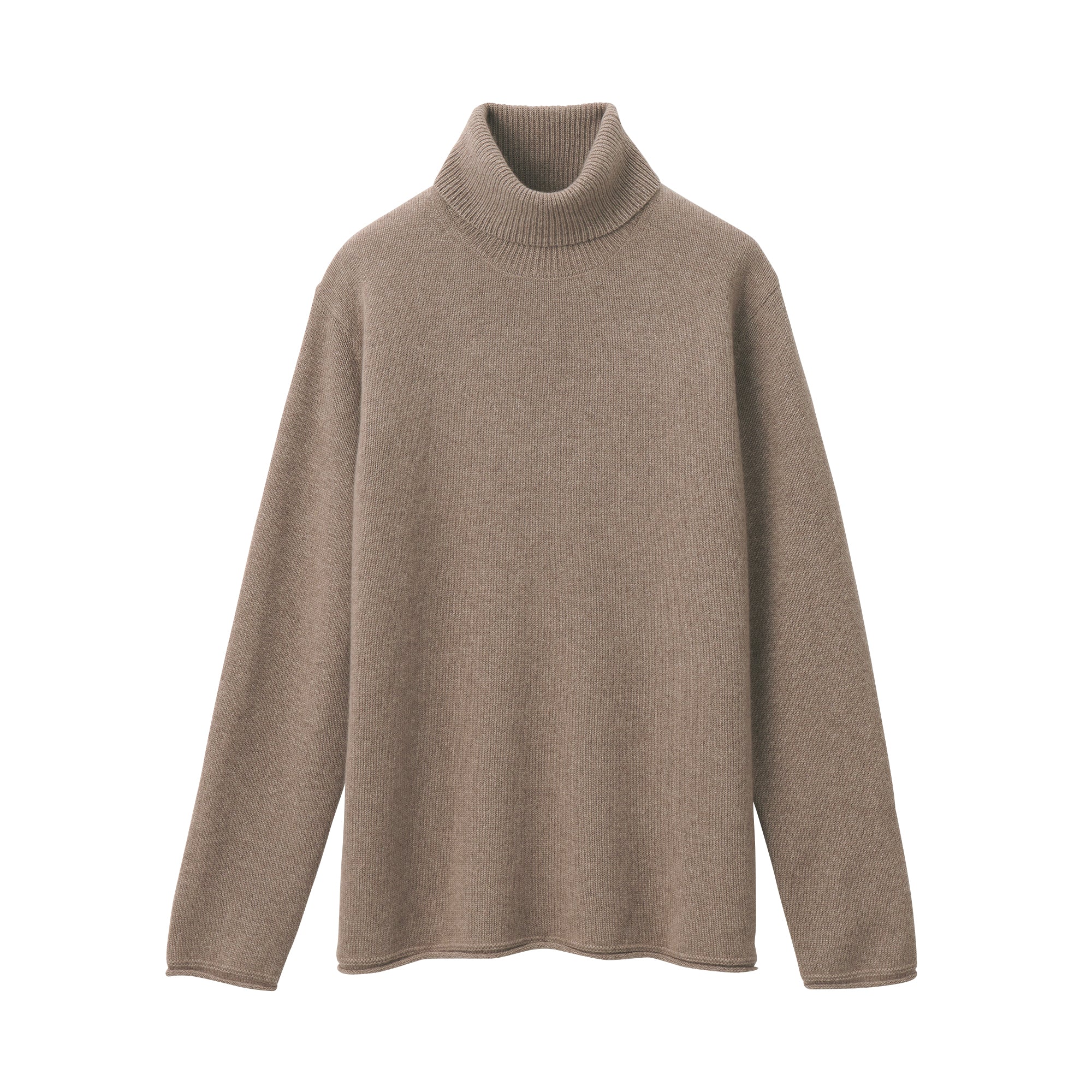 Labo Men's Natural Cashmere Turtleneck Sweater - Image 2