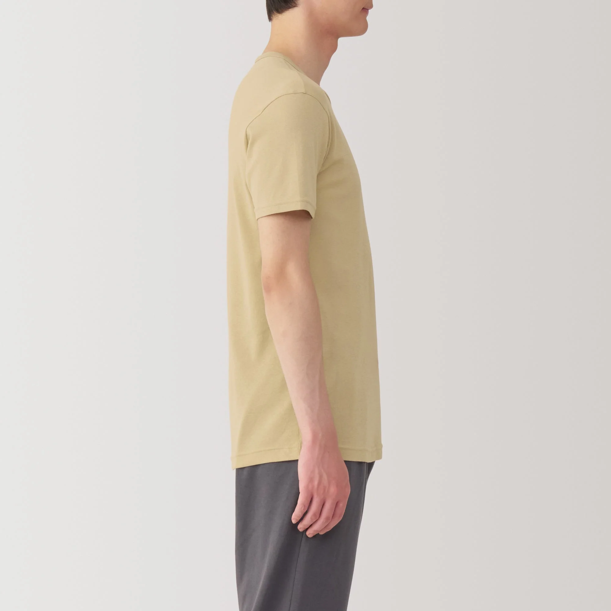 Moisture Wicking Cotton Crew Neck Short Sleeve T-Shirt - Image 26