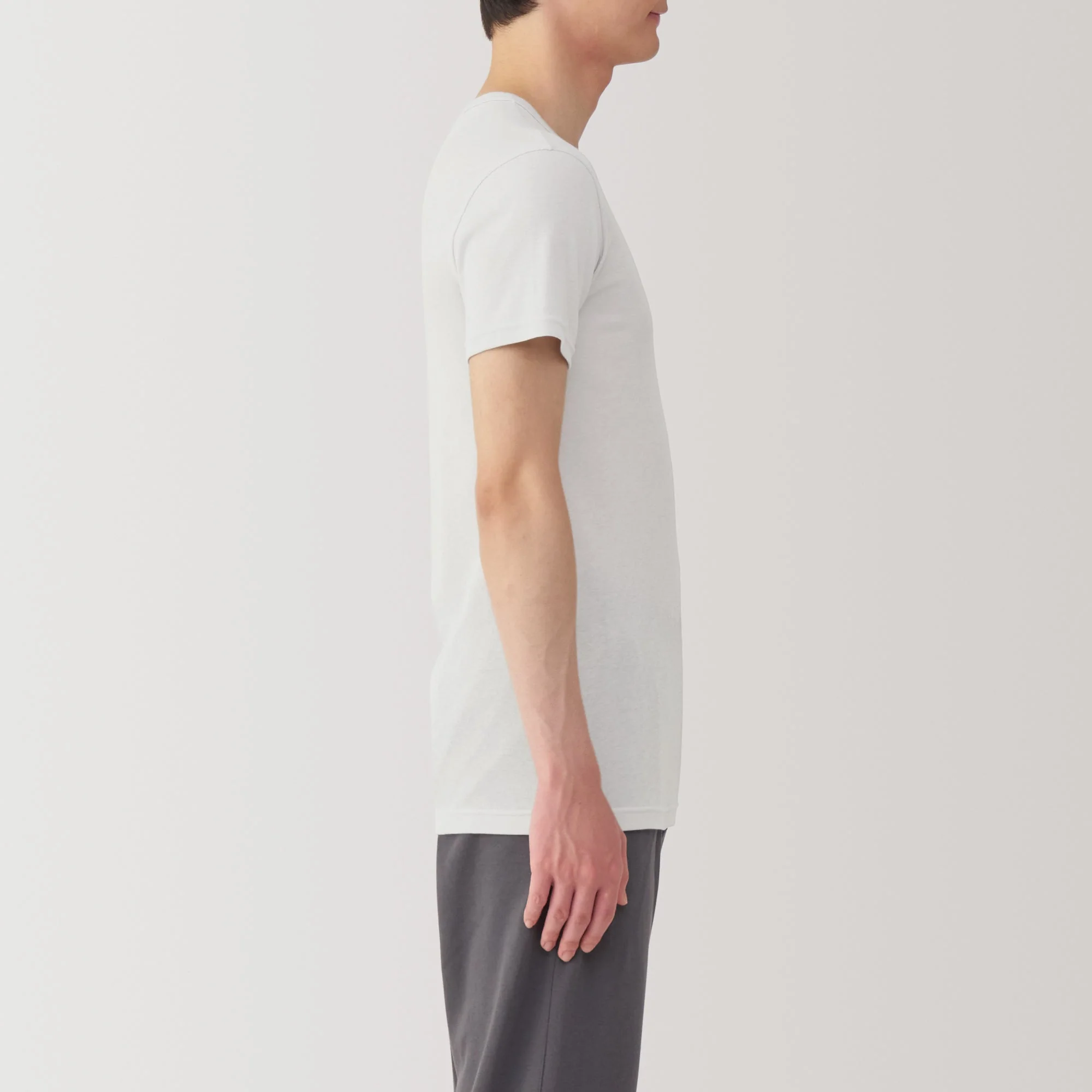 Moisture Wicking Cotton Crew Neck Short Sleeve T-Shirt - Image 5