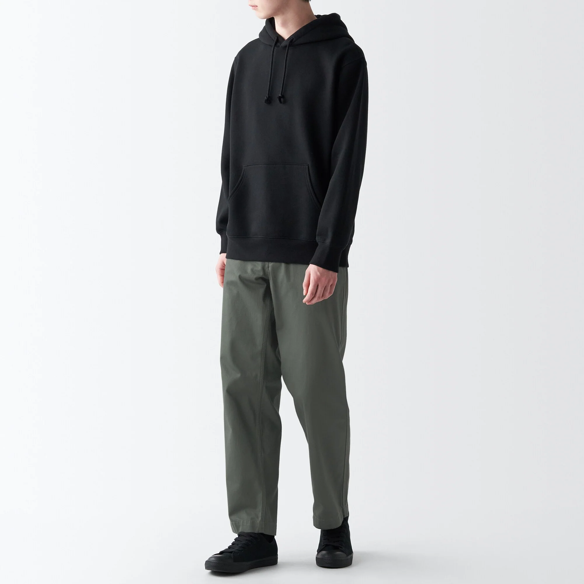 Men's Slub Yarn Chino Regular Pants (L 30inch / 76cm) - Image 22