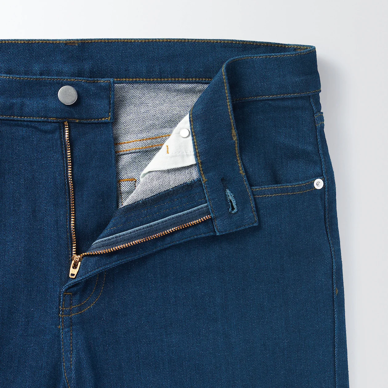 Men's Stretch Denim Slim Pants Blue (L 32inch / 82cm) - Image 9