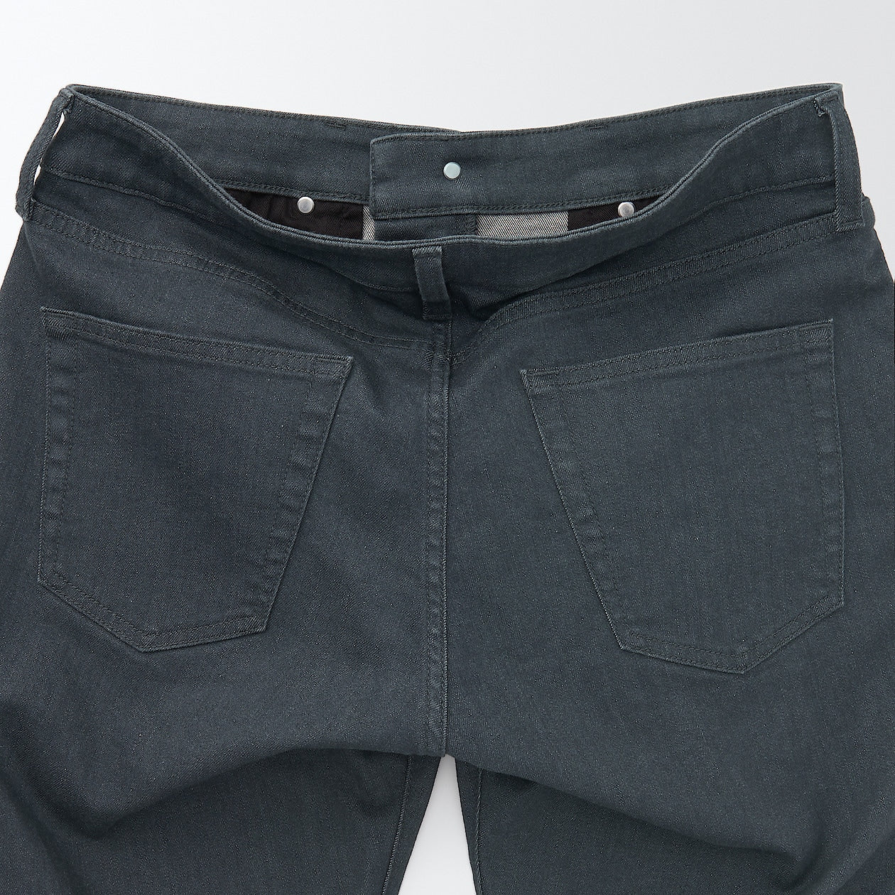 Men's Super Stretch Denim Skinny Pants Charcoal Grey (L 30inch / 76cm) - Image 10