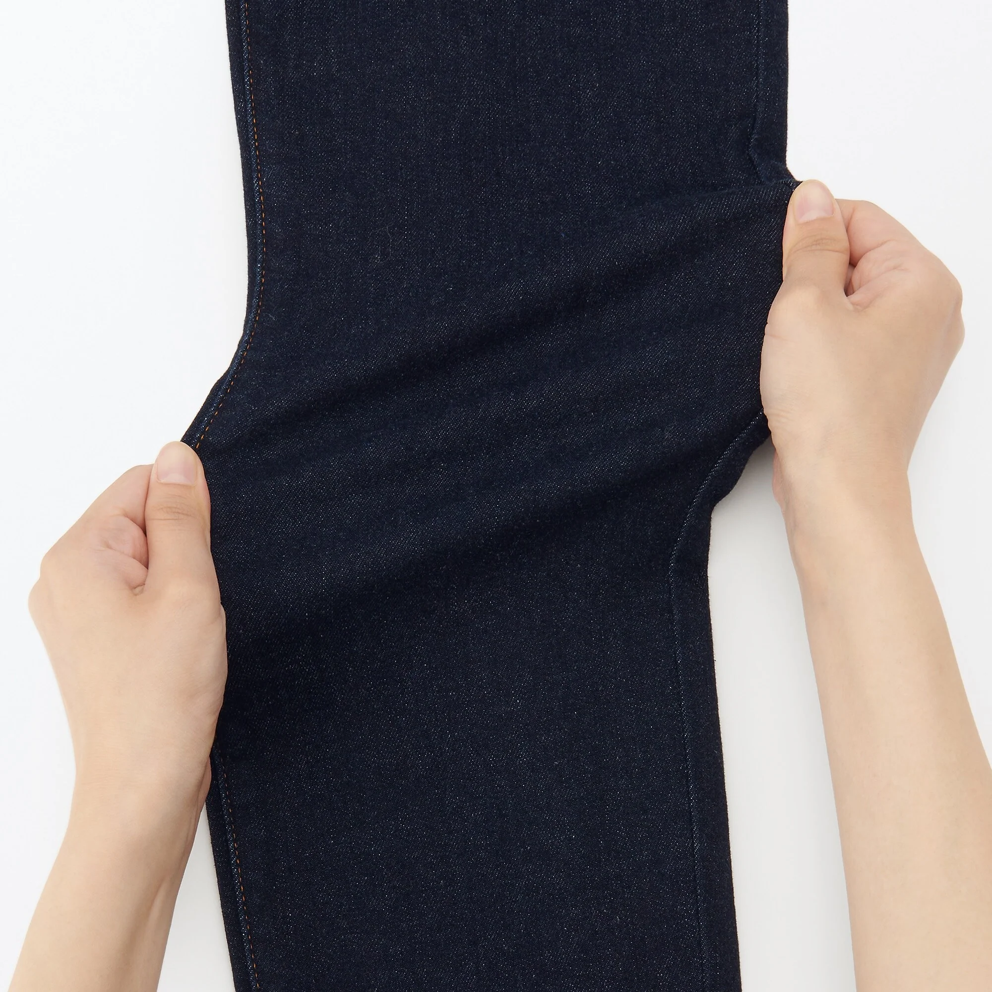 Men's Super Stretch Denim Skinny Pants Dark Navy (L 30inch / 76cm) - Image 11
