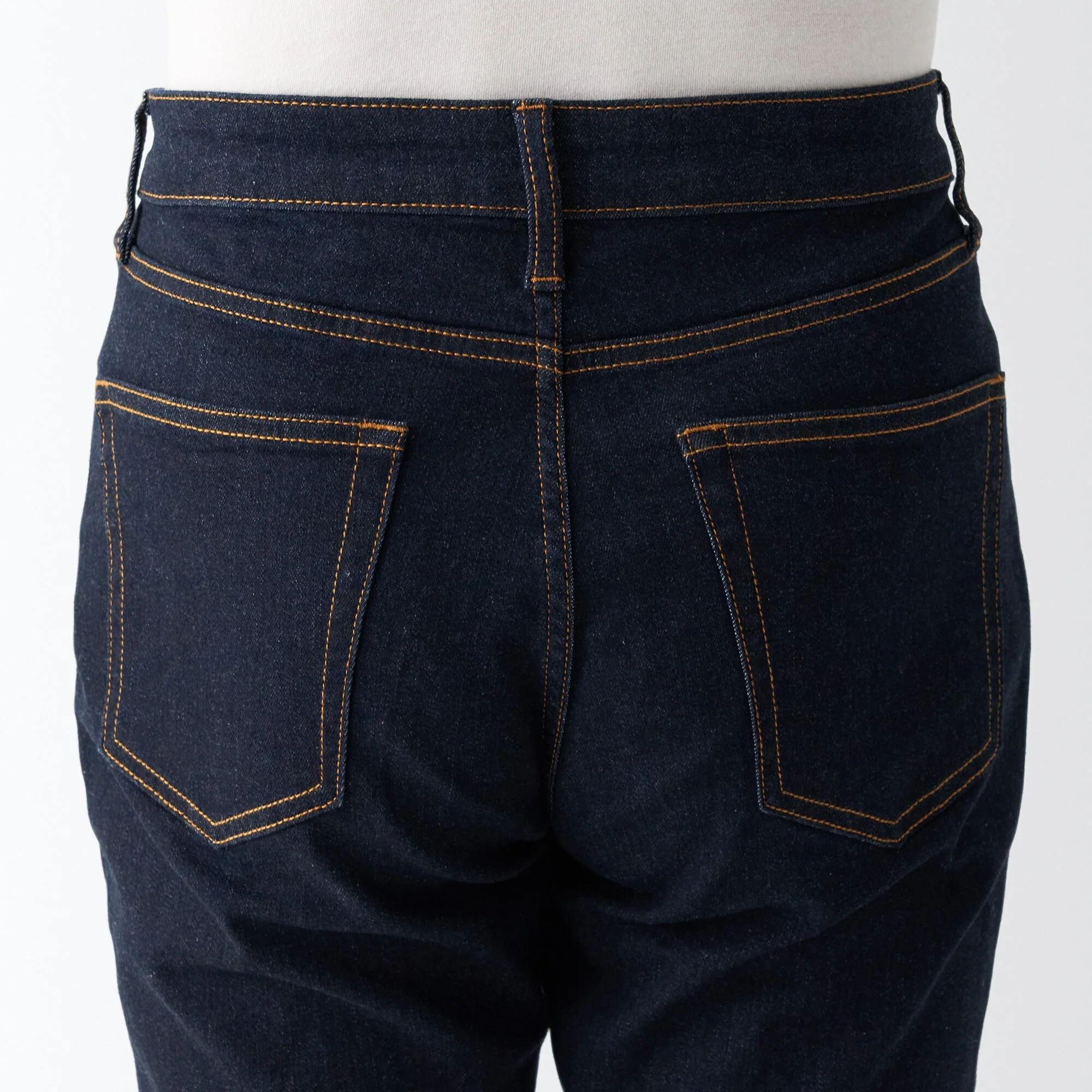 Men's Super Stretch Denim Skinny Pants Dark Navy (L 30inch / 76cm) - Image 8
