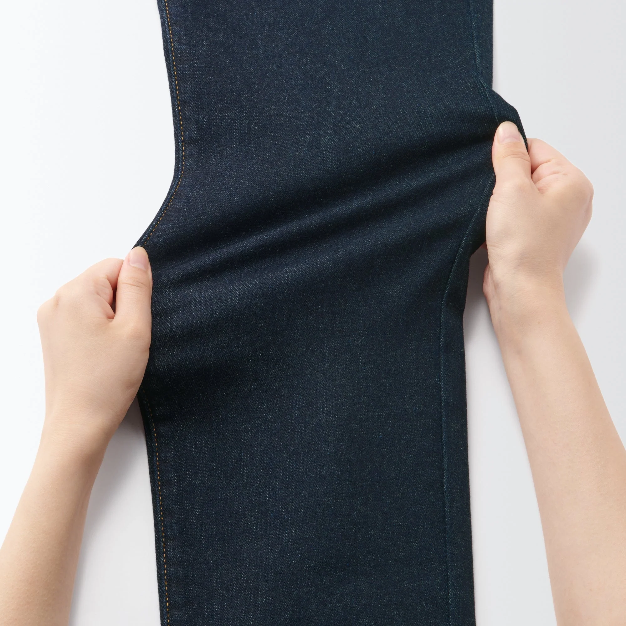 Men's Super Stretch Denim Skinny Pants Dark Navy (L 32inch / 82cm) - Image 11