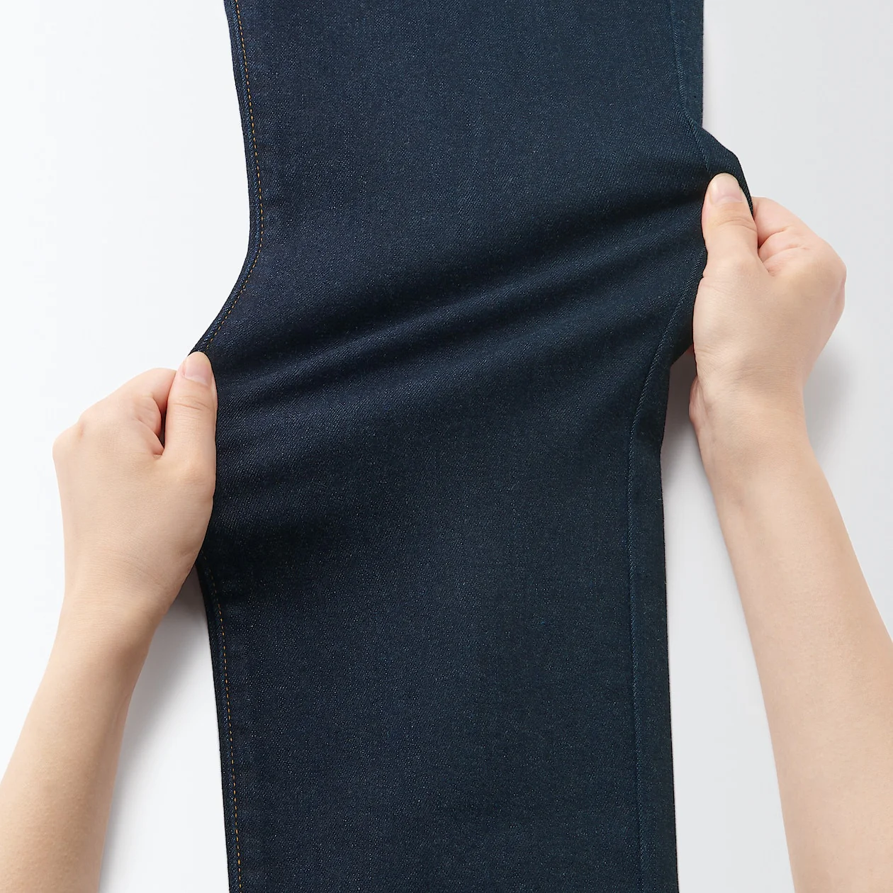 Men's Super Stretch Denim Skinny Pants Dark Navy (L 30inch / 76cm) - Image 11