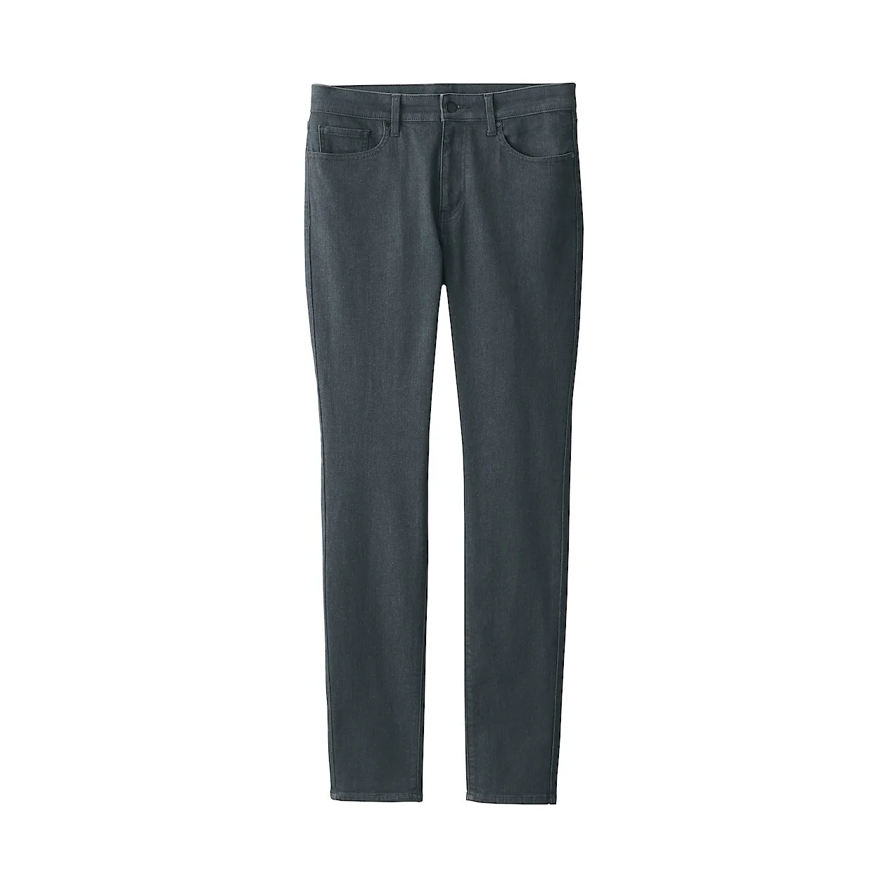 Men's Super Stretch Denim Skinny Pants Charcoal Grey (L 30inch / 76cm) - Image 2