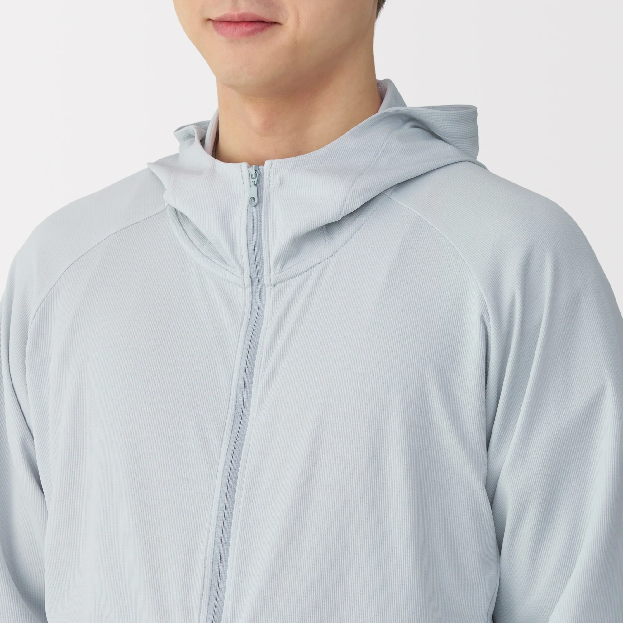 UV Protection Quick Dry Pocketable Zip-Up Hoodie - Image 7