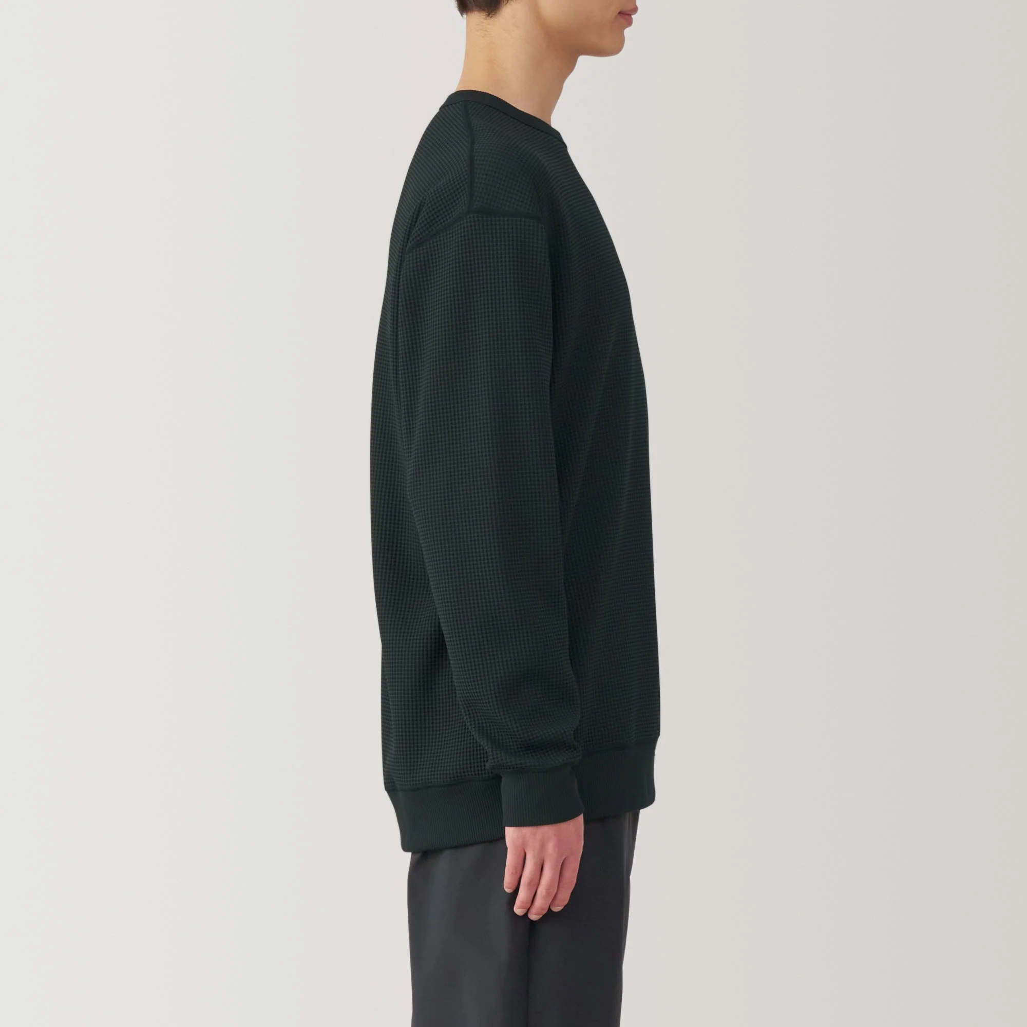 Men's UV Protection Quick Dry Waffle Long Sleeve T-Shirt - Image 19